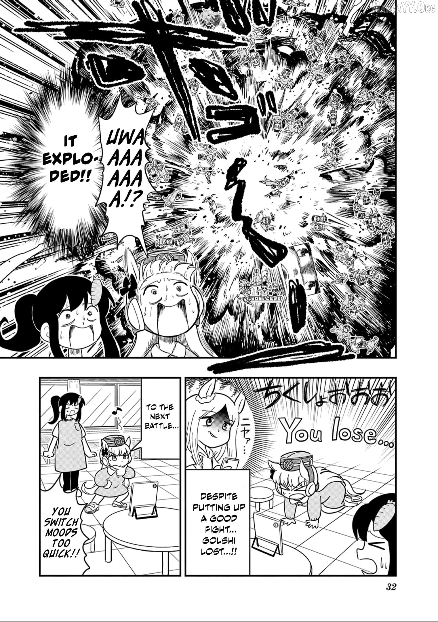 Uma Musume Pretty Derby Pisupisu☆Supisupi Golshi-Chan Chapter 36 - page 14