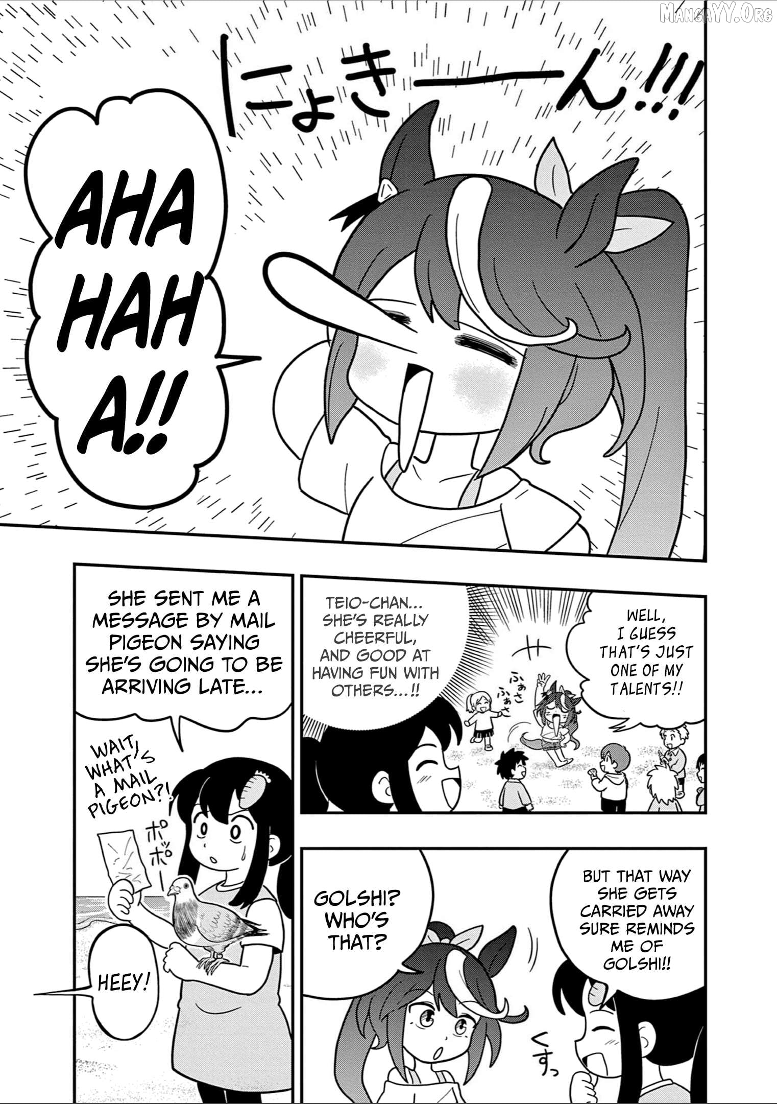 Uma Musume Pretty Derby Pisupisu☆Supisupi Golshi-Chan Chapter 37 - page 3