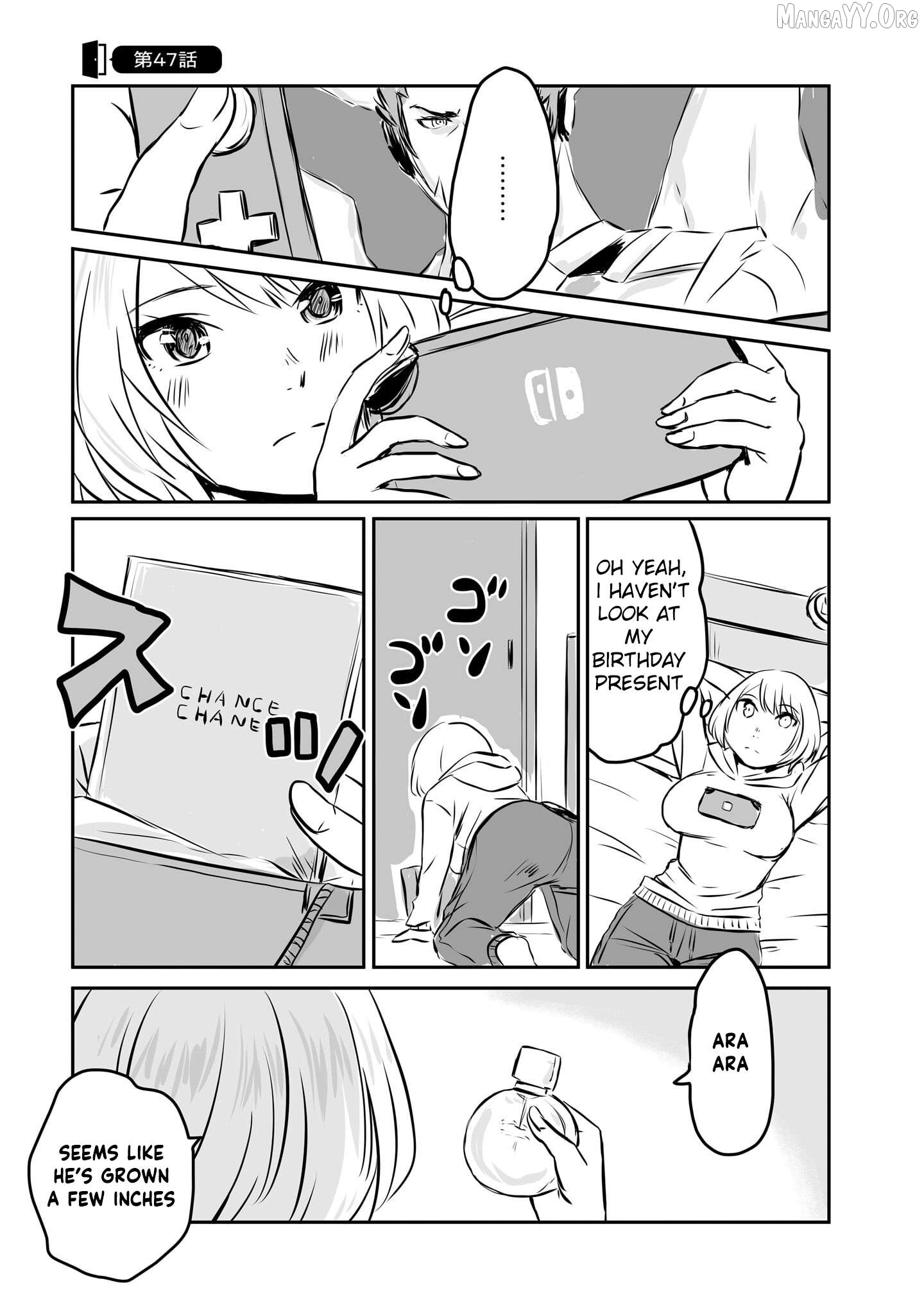 Otonari No Oneesan Ni Arekore Sareru Manga Chapter 47 - page 1