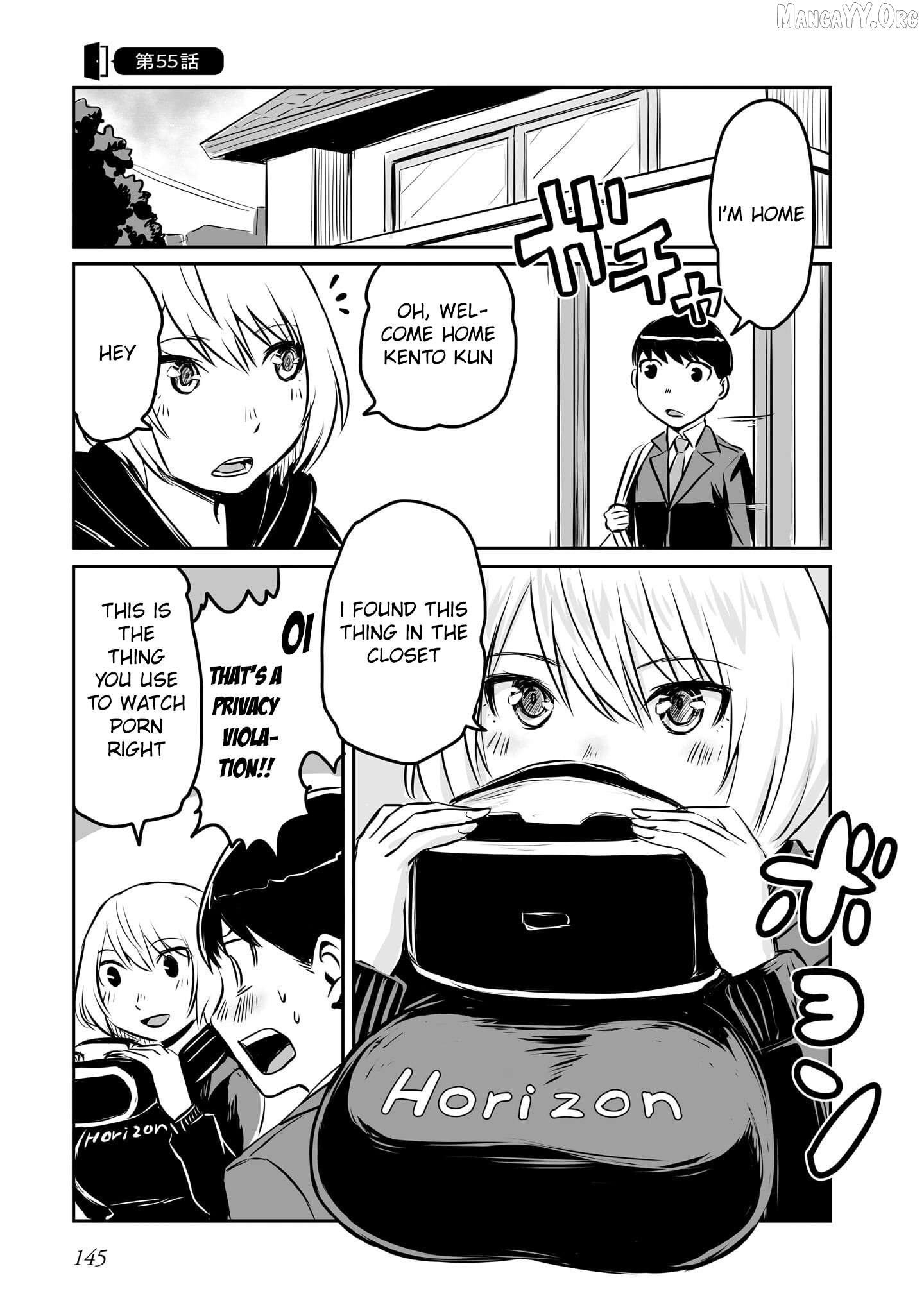 Otonari No Oneesan Ni Arekore Sareru Manga Chapter 55 - page 2