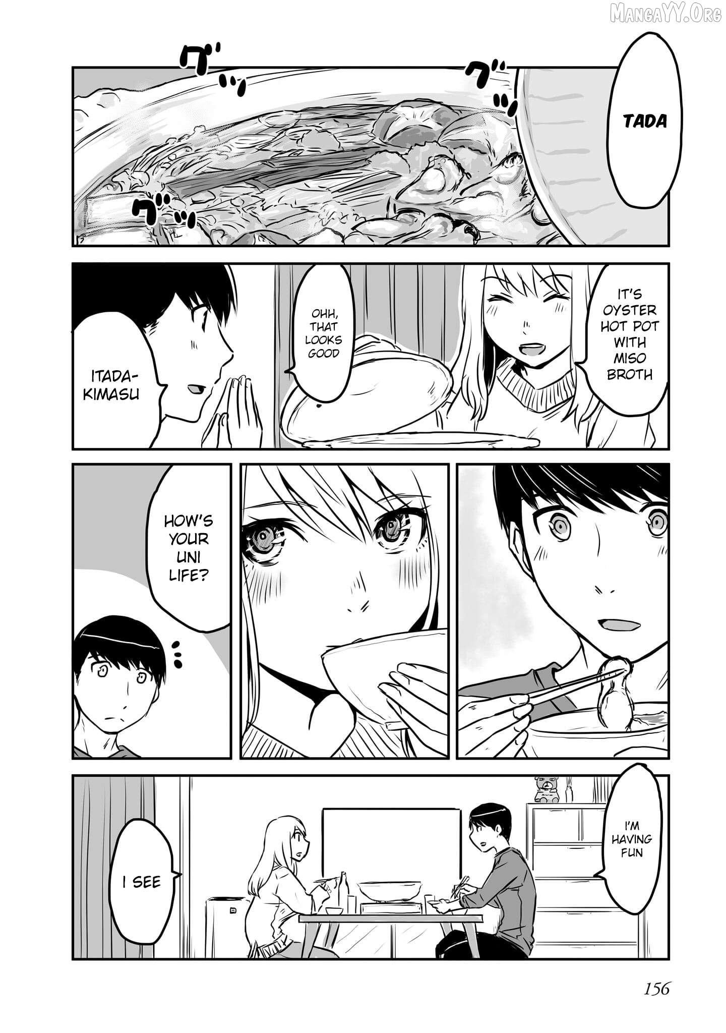 Otonari No Oneesan Ni Arekore Sareru Manga Chapter 56.6 - page 4