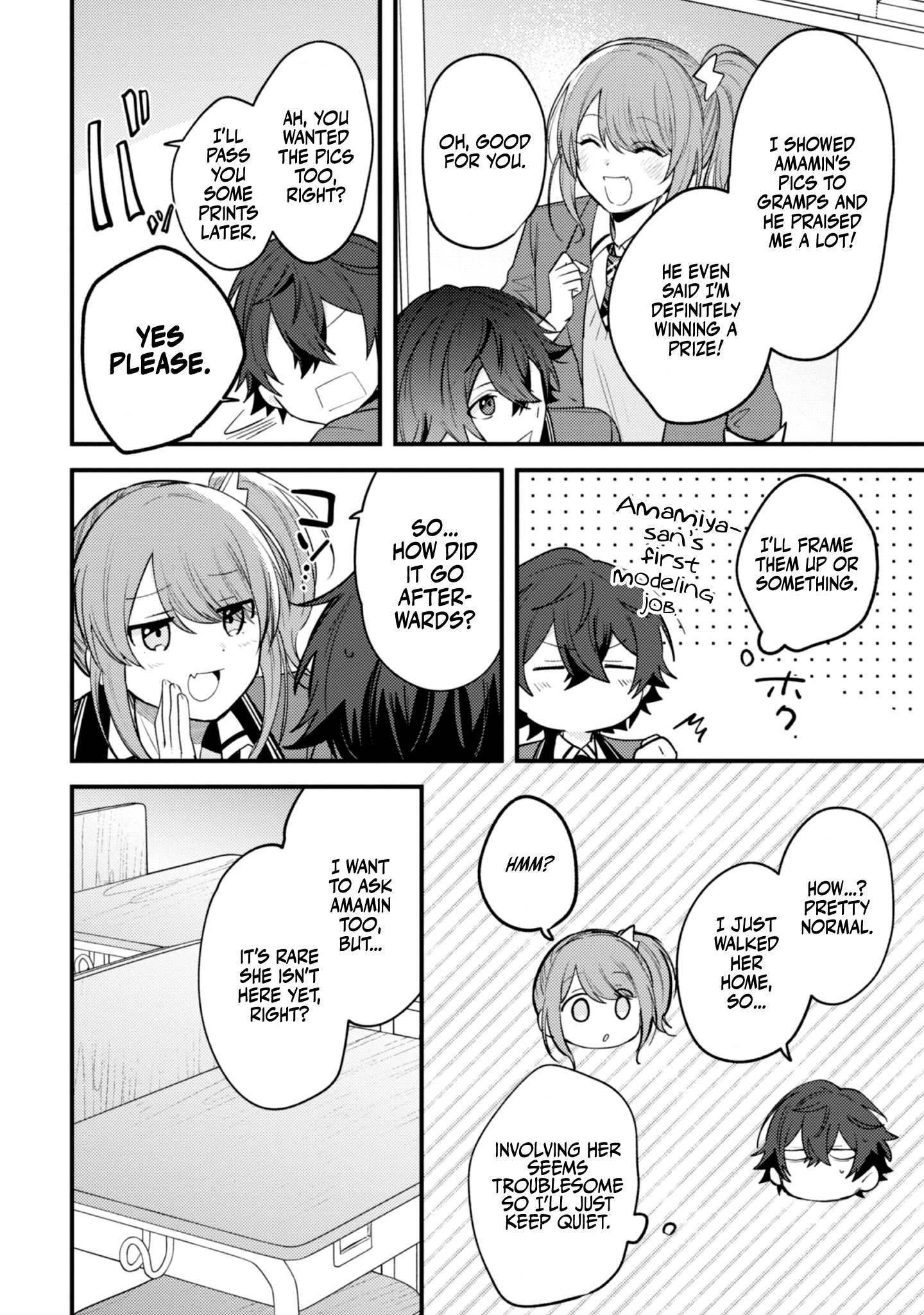 Sekai De Ichiban “Kawaii” Amamiya-San, Nibanme Wa Ore. Chapter 13 - page 21