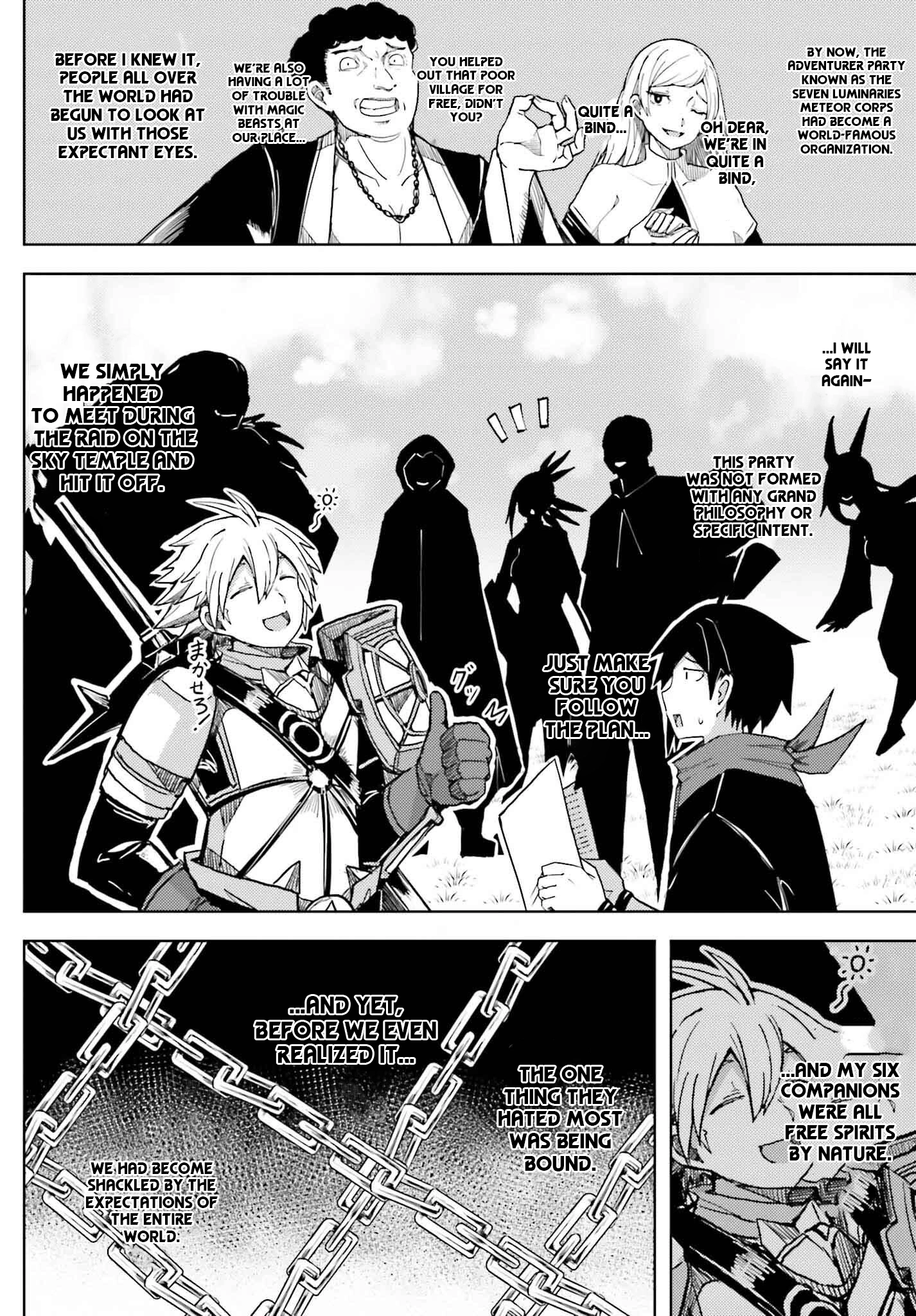 A Heroic Tale About Starting With a Personal Relations Cheat(Ability) and Letting Others Do the Job Chapter 31 - page 12