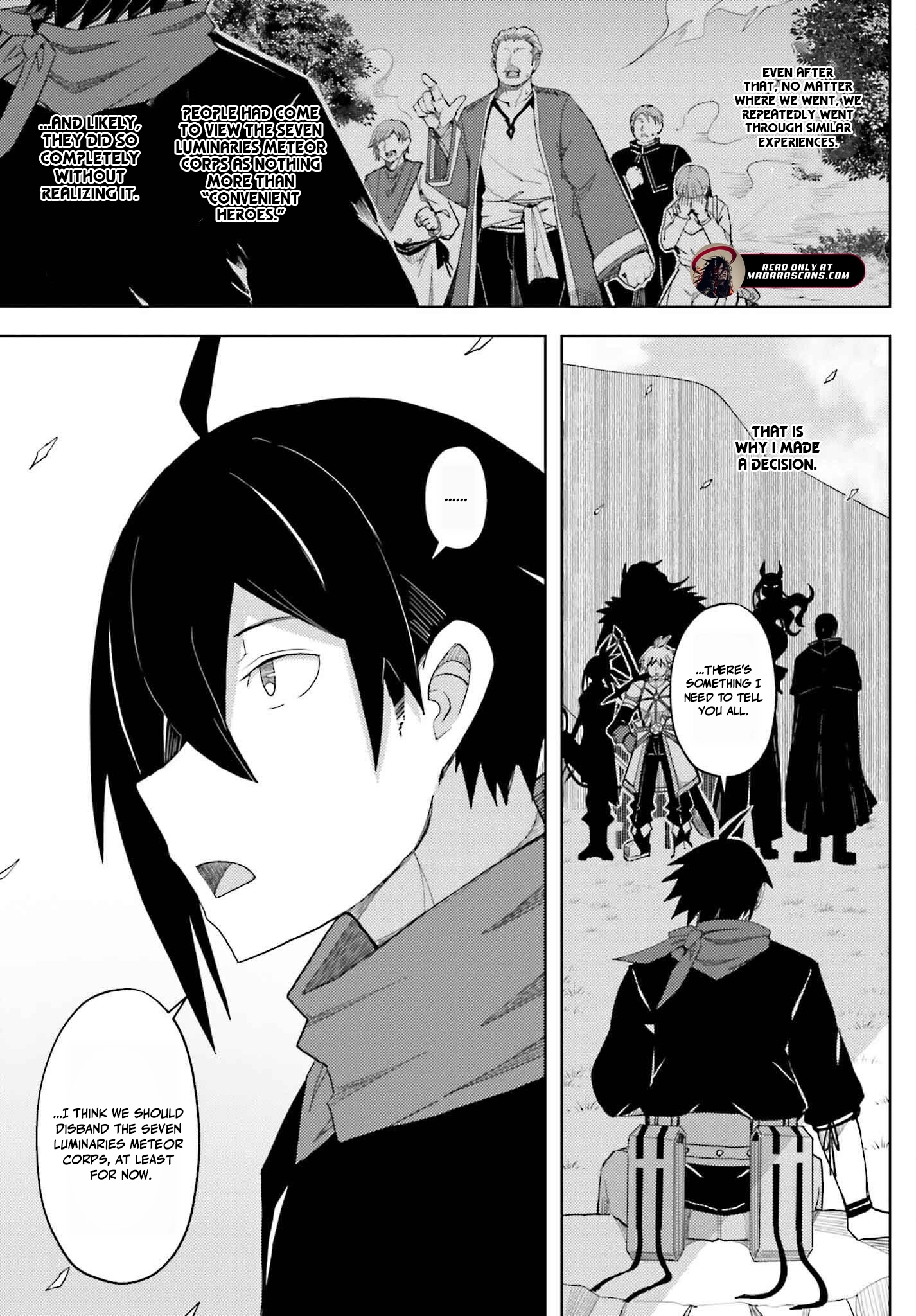A Heroic Tale About Starting With a Personal Relations Cheat(Ability) and Letting Others Do the Job Chapter 31 - page 15