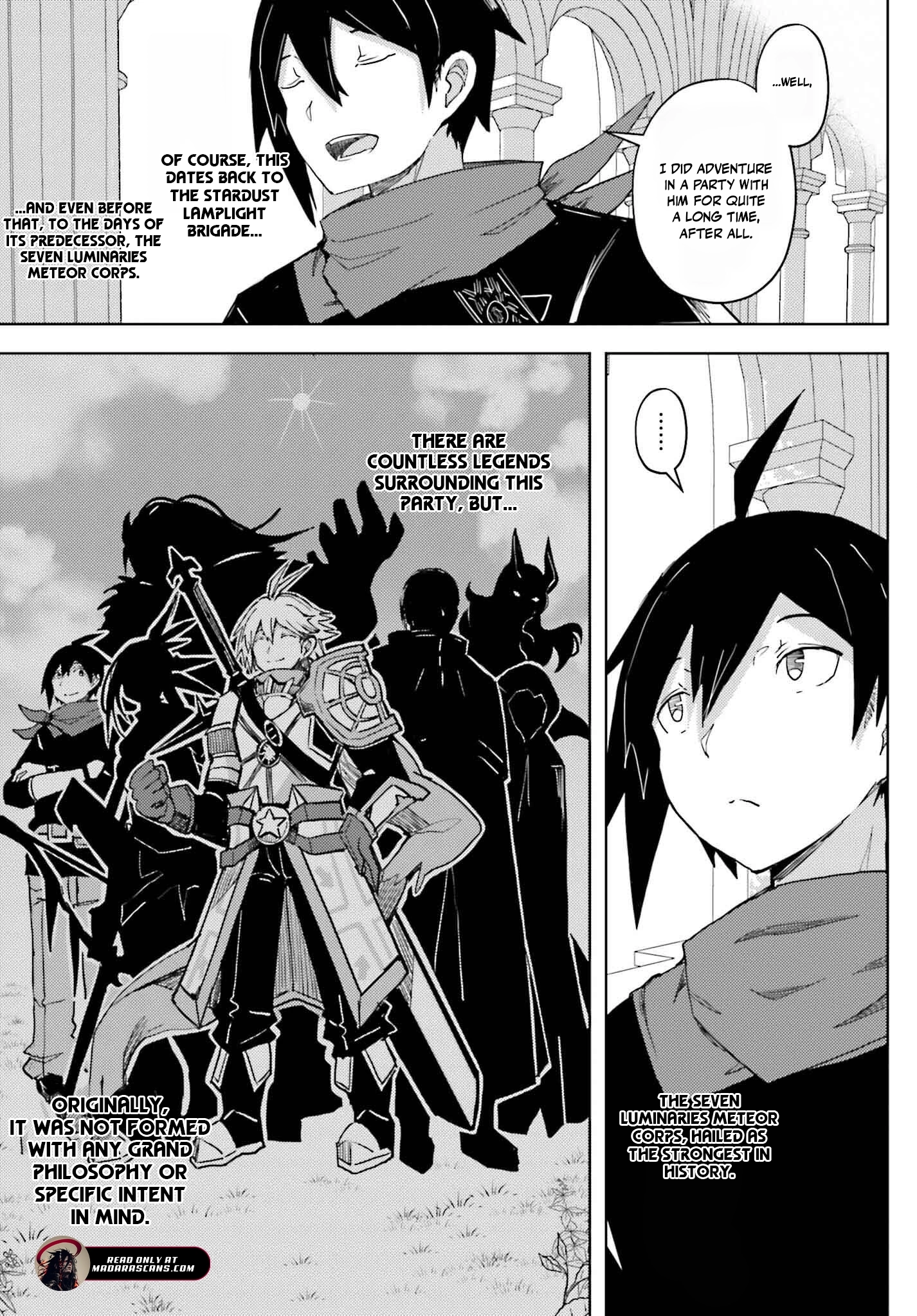 A Heroic Tale About Starting With a Personal Relations Cheat(Ability) and Letting Others Do the Job Chapter 31 - page 5