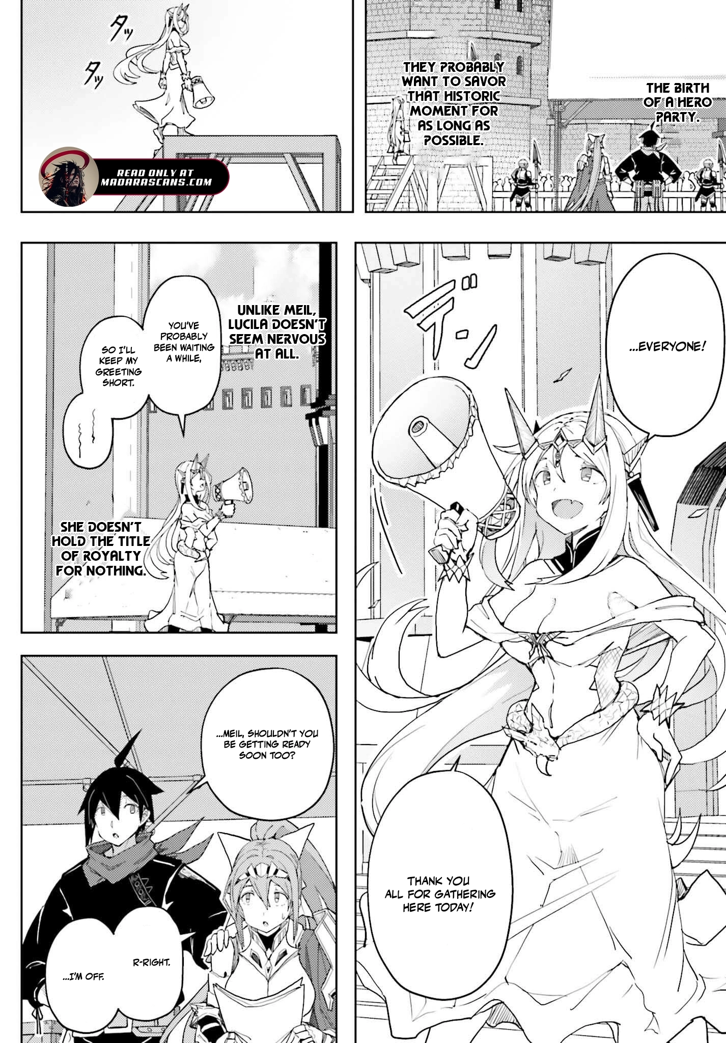 A Heroic Tale About Starting With a Personal Relations Cheat(Ability) and Letting Others Do the Job Chapter 34 - page 10
