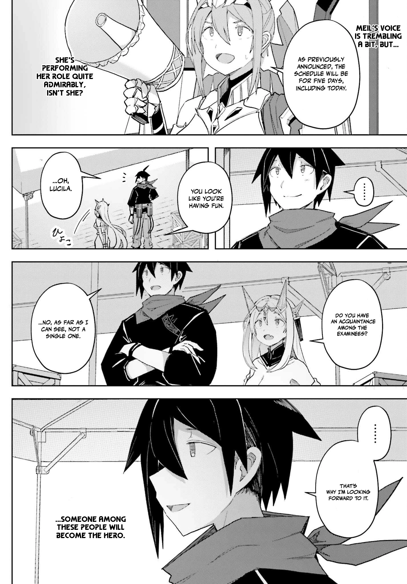 A Heroic Tale About Starting With a Personal Relations Cheat(Ability) and Letting Others Do the Job Chapter 34 - page 12