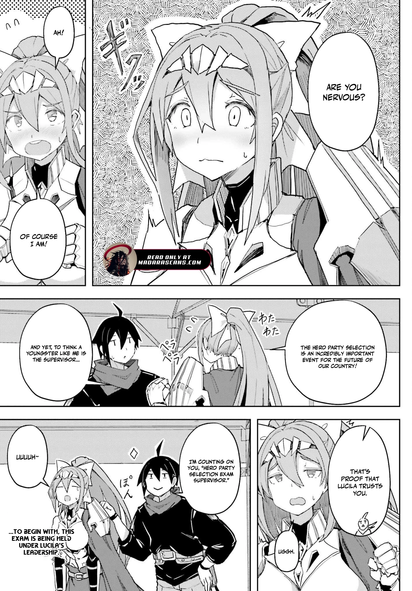 A Heroic Tale About Starting With a Personal Relations Cheat(Ability) and Letting Others Do the Job Chapter 34 - page 5
