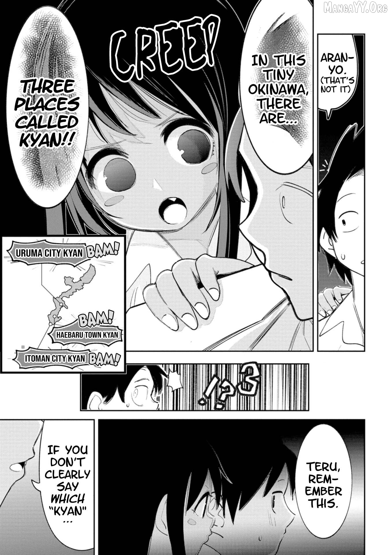 Okinawa de Suki ni Natta Ko ga Hougen Sugite Tsura Sugiru Chapter 51 - page 7