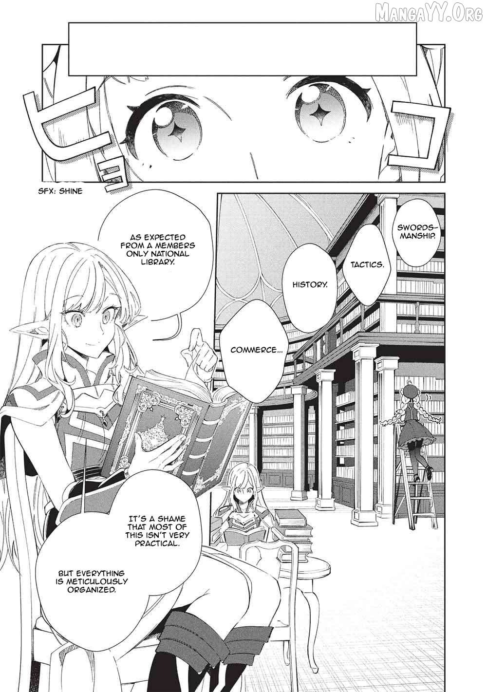 Welcome to Japan, Elf-san Chapter 67 - page 8