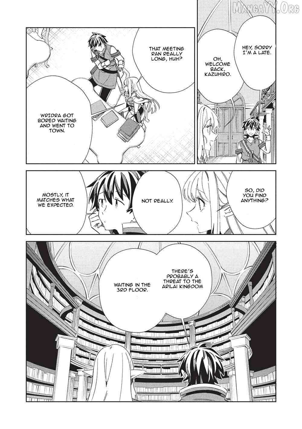 Welcome to Japan, Elf-san Chapter 67 - page 9