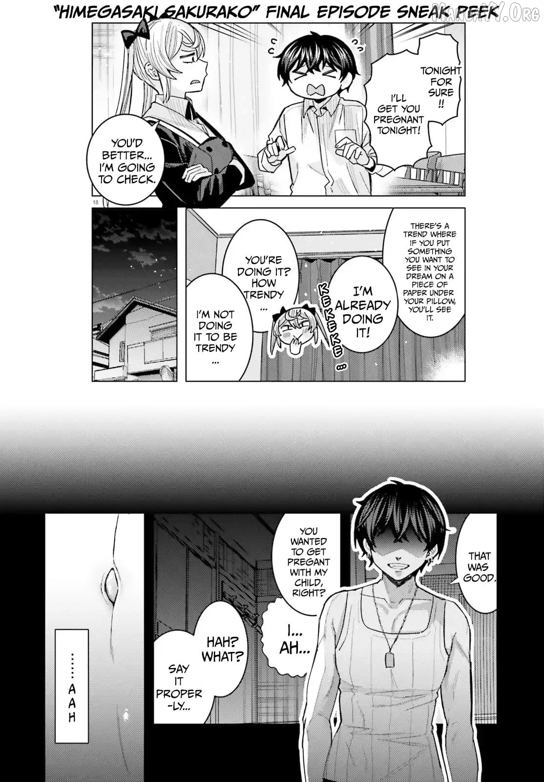 Himegasaki Sakurako wa Kyoumo Fubin Kawaii! Chapter 49 - page 19
