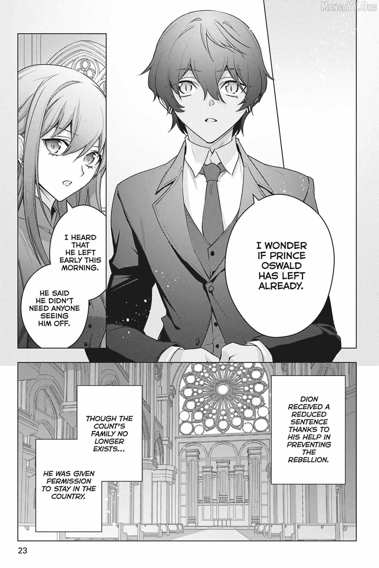 I Used To Be A Disqualified Daughter Of The Duke Chapter 38 - page 3
