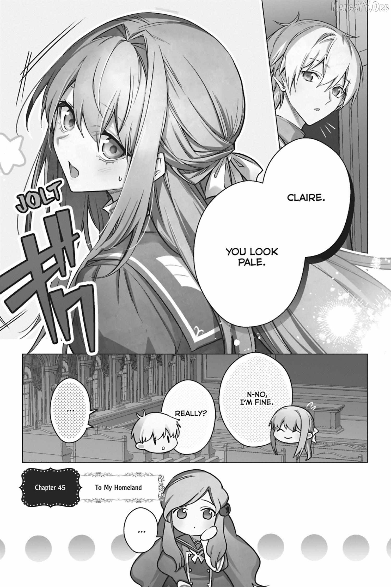 I Used To Be A Disqualified Daughter Of The Duke Chapter 45 - page 1