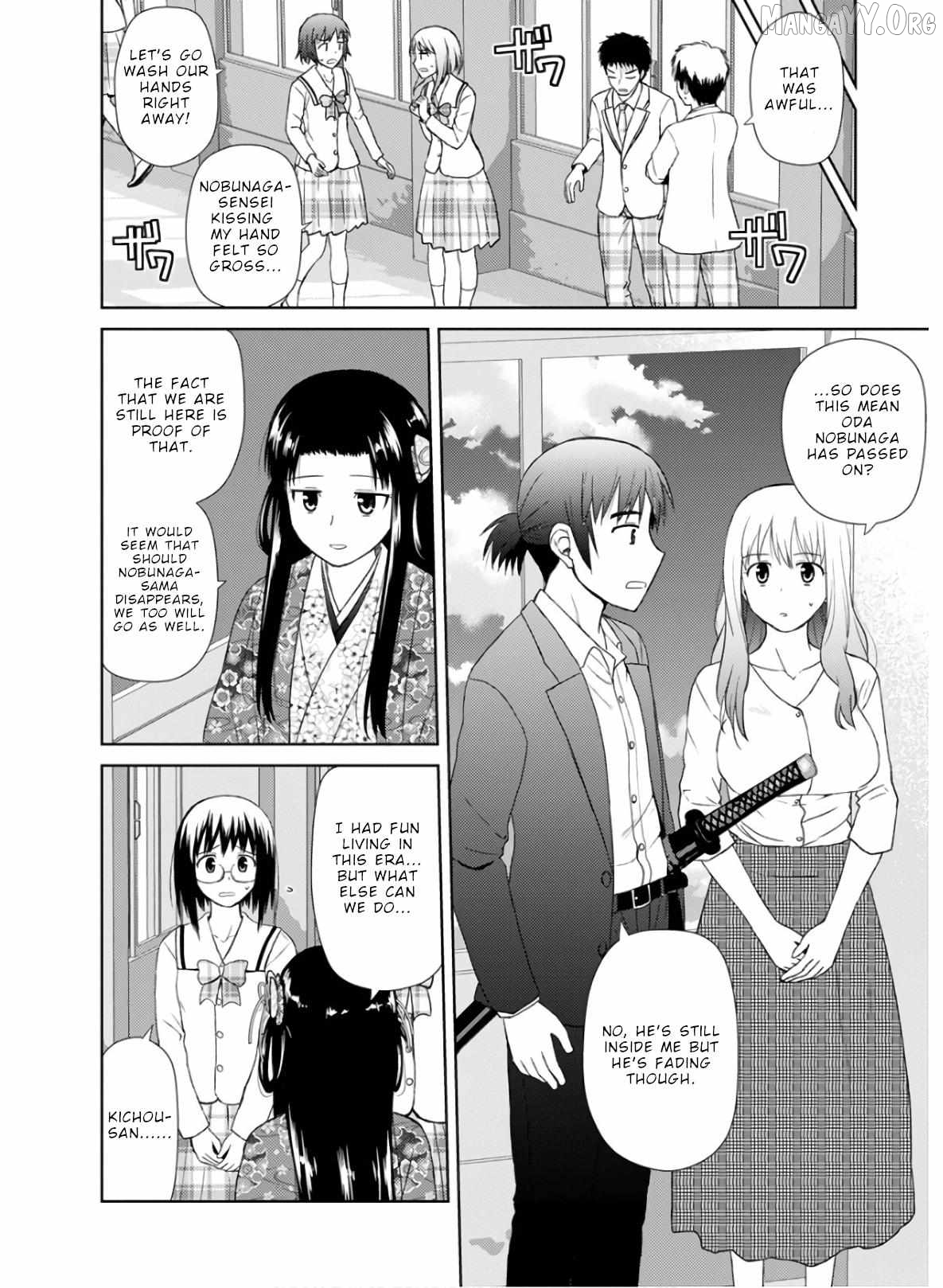 Nobunaga Teacher's Young Bride Chapter 29 - page 18