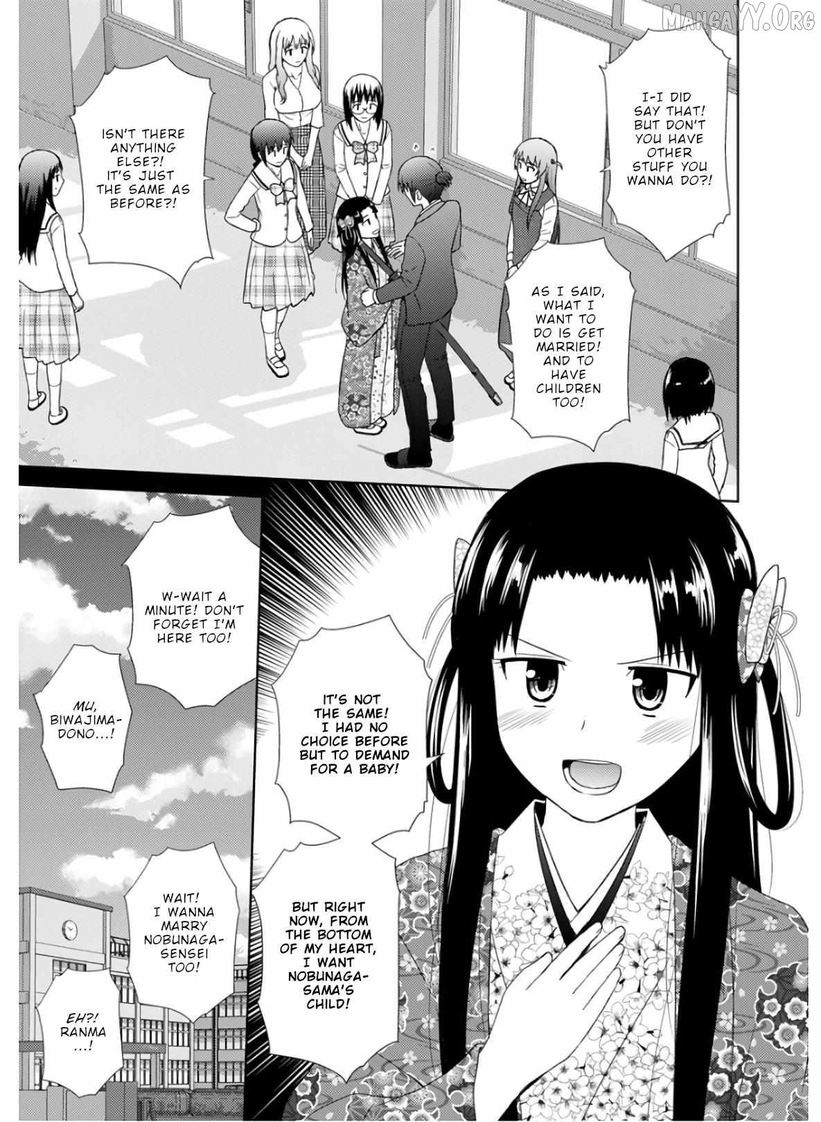 Nobunaga Teacher's Young Bride Chapter 29 - page 26