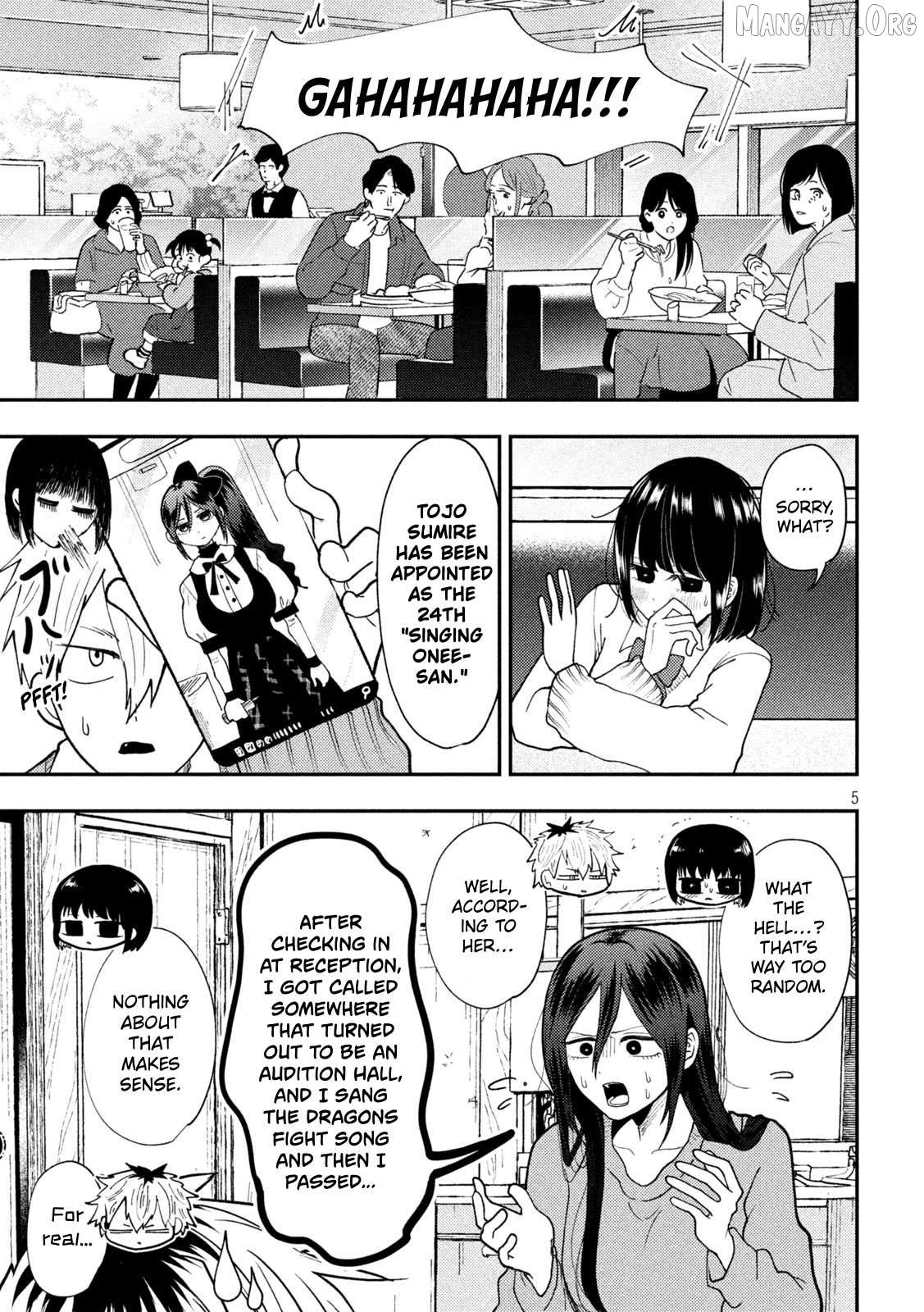 Heisei Haizanhei ☆ Sumire-Chan Chapter 85 - page 5