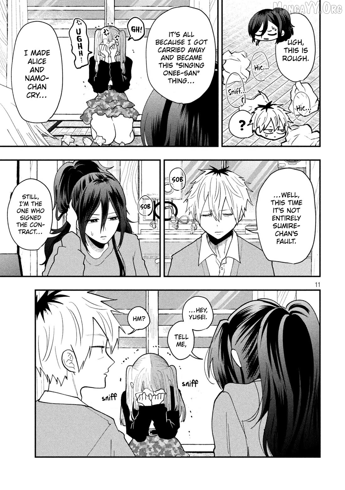 Heisei Haizanhei ☆ Sumire-Chan Chapter 86 - page 11