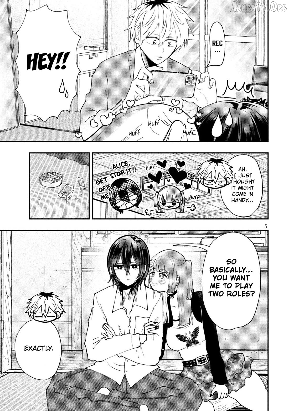 Heisei Haizanhei ☆ Sumire-Chan Chapter 87 - page 5