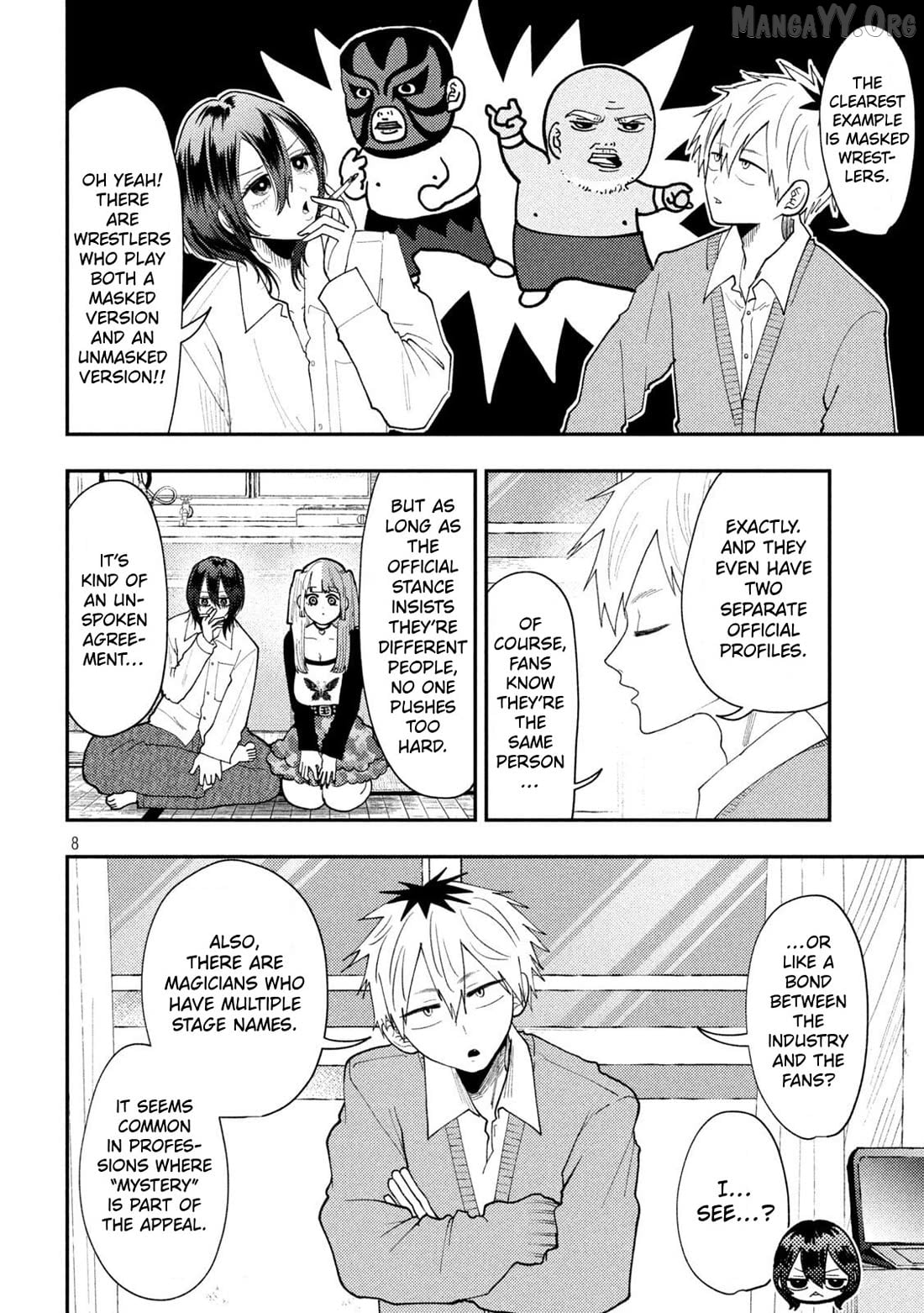 Heisei Haizanhei ☆ Sumire-Chan Chapter 87 - page 8