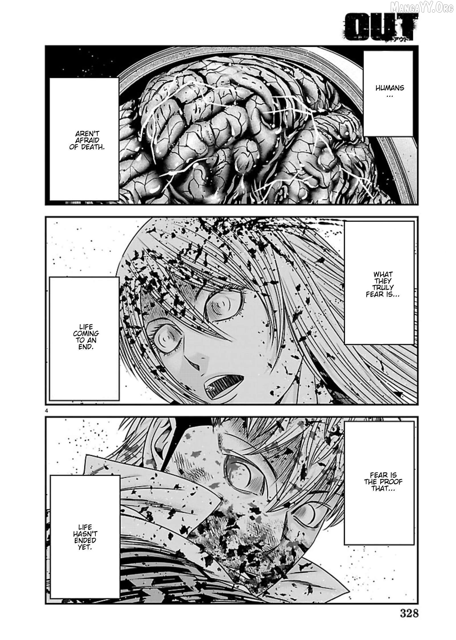 Out (Makoto Mizuta) Chapter 268 - page 4