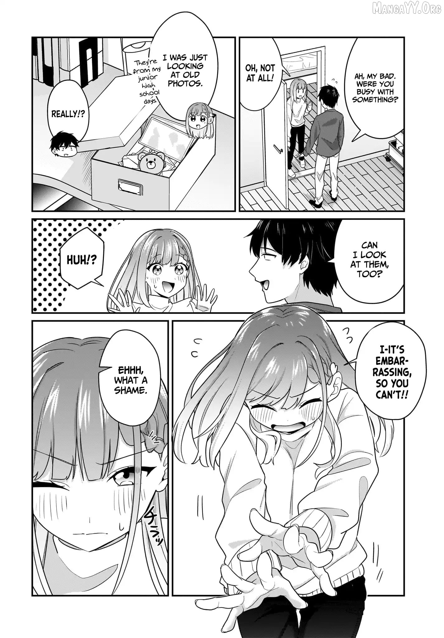 I, a Tired Office Worker, Start Living Together with a Beautiful Highschool Girl whom I Met Again After 7 Years Chapter 13.5 - page 3