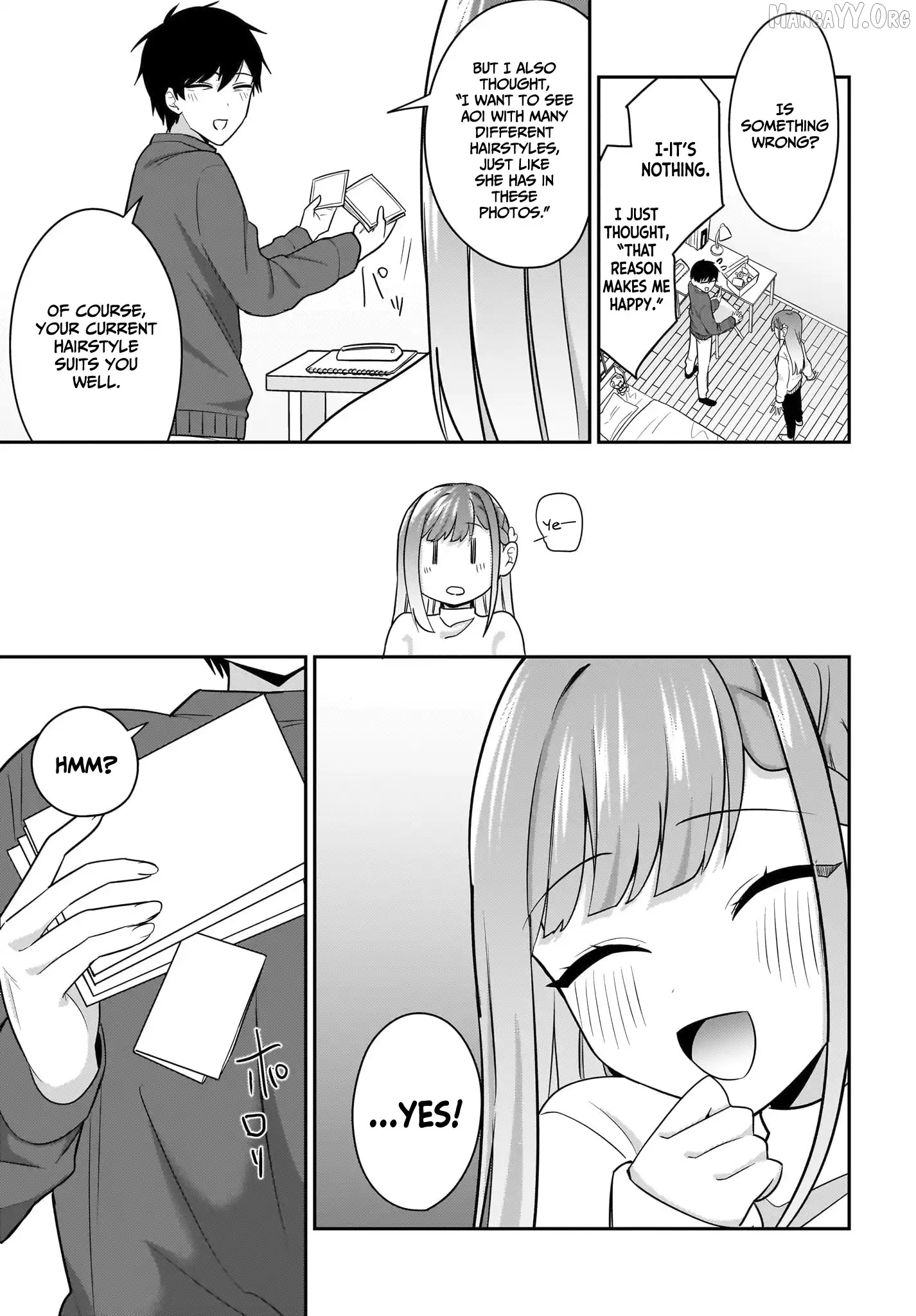 I, a Tired Office Worker, Start Living Together with a Beautiful Highschool Girl whom I Met Again After 7 Years Chapter 13.5 - page 8
