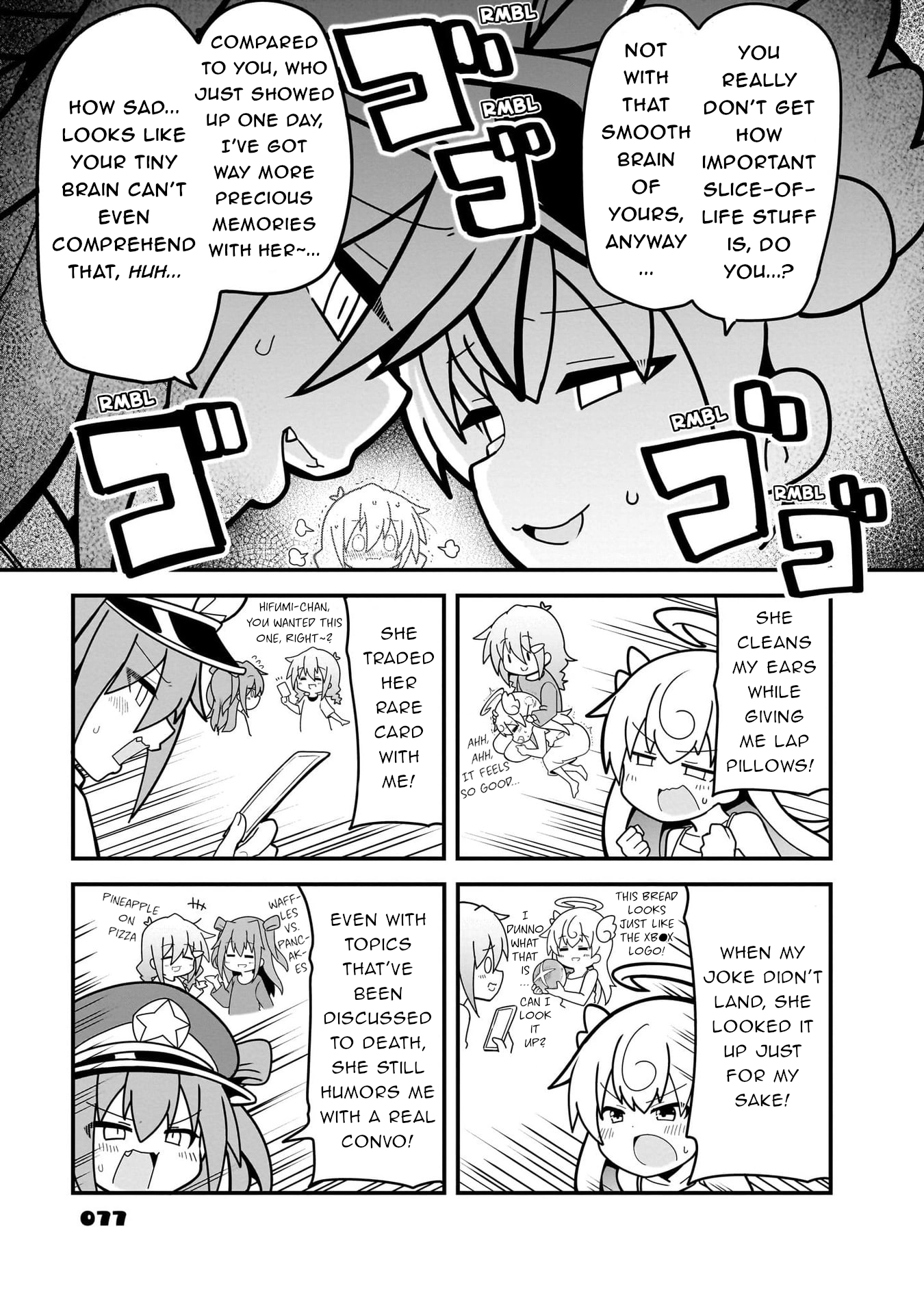 Mesugaki ga Watashi wo Wakarase ni kuru no de Shouri no Mesugaki no Chikara wo Karite Kocchi mo Wakarase ni ikimasu. Chapter 3 - page 13