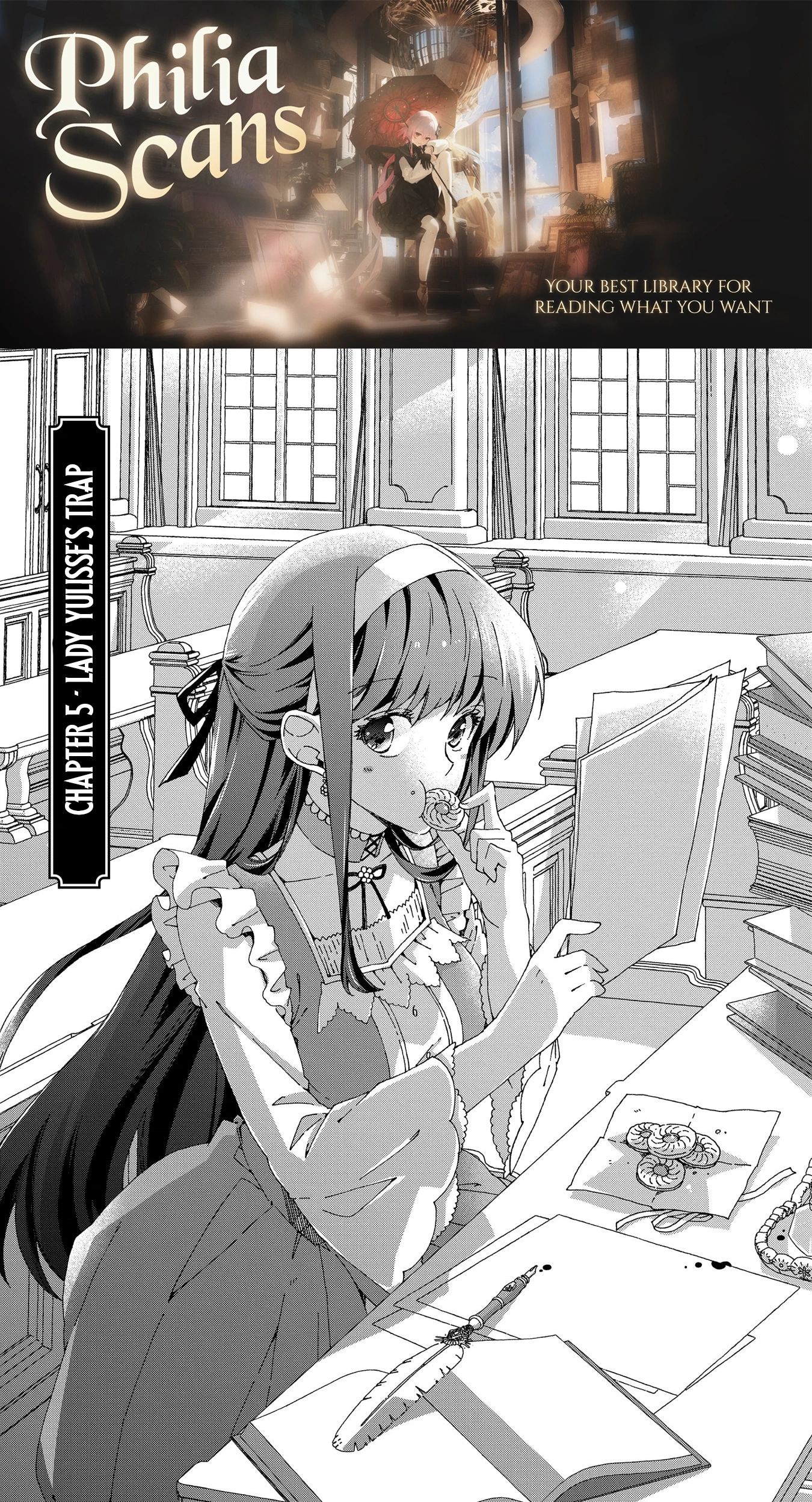 Betabore no Kon'yakusha ga Akuyaku Reijou ni Sare Sou na no de. Chapter 5 - page 1