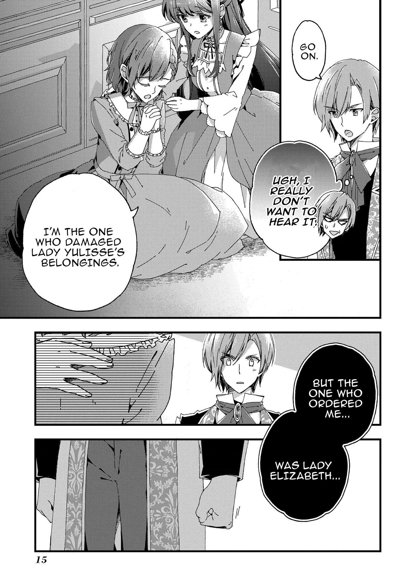 Betabore no Kon'yakusha ga Akuyaku Reijou ni Sare Sou na no de. Chapter 5 - page 11