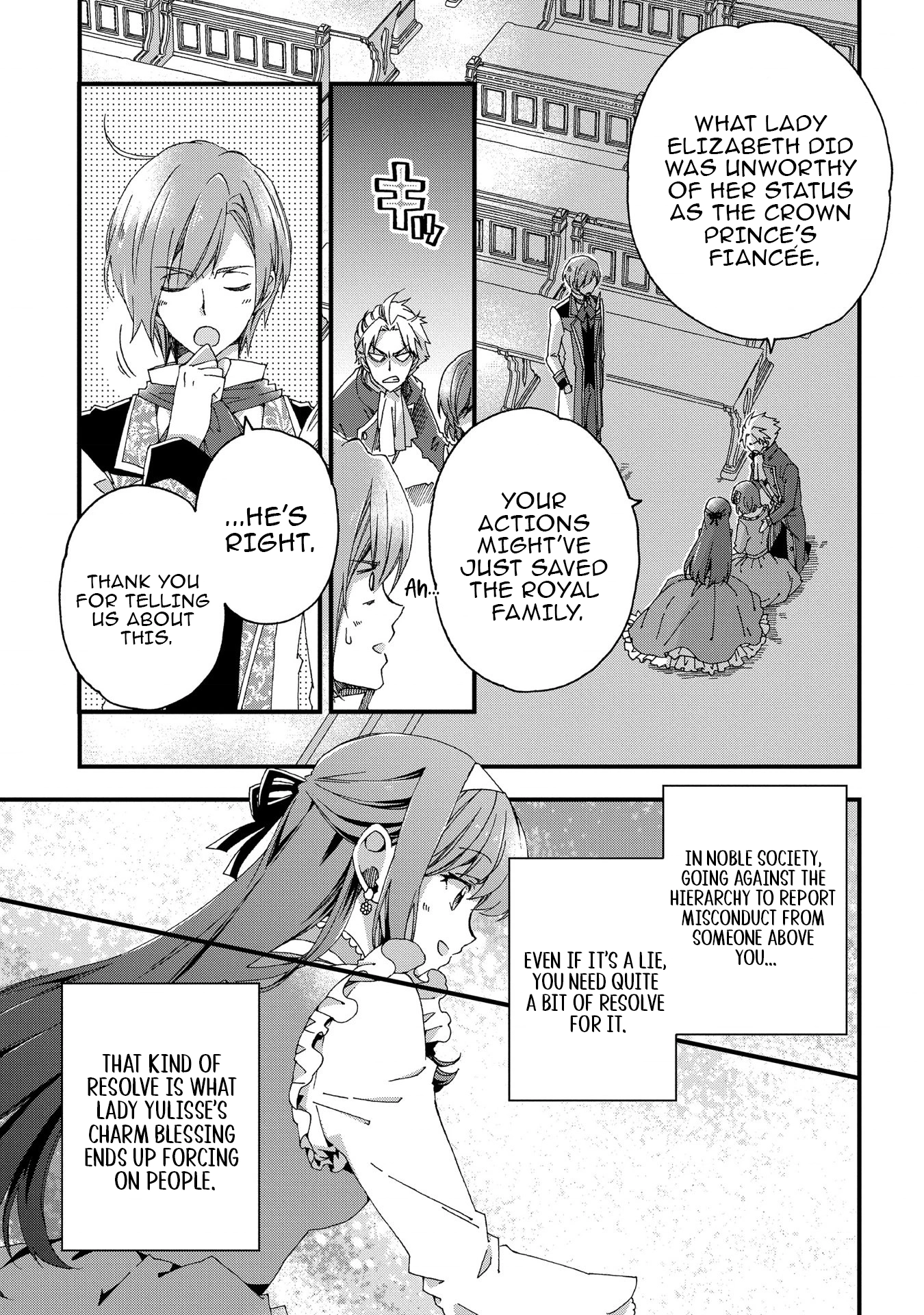Betabore no Kon'yakusha ga Akuyaku Reijou ni Sare Sou na no de. Chapter 5 - page 13