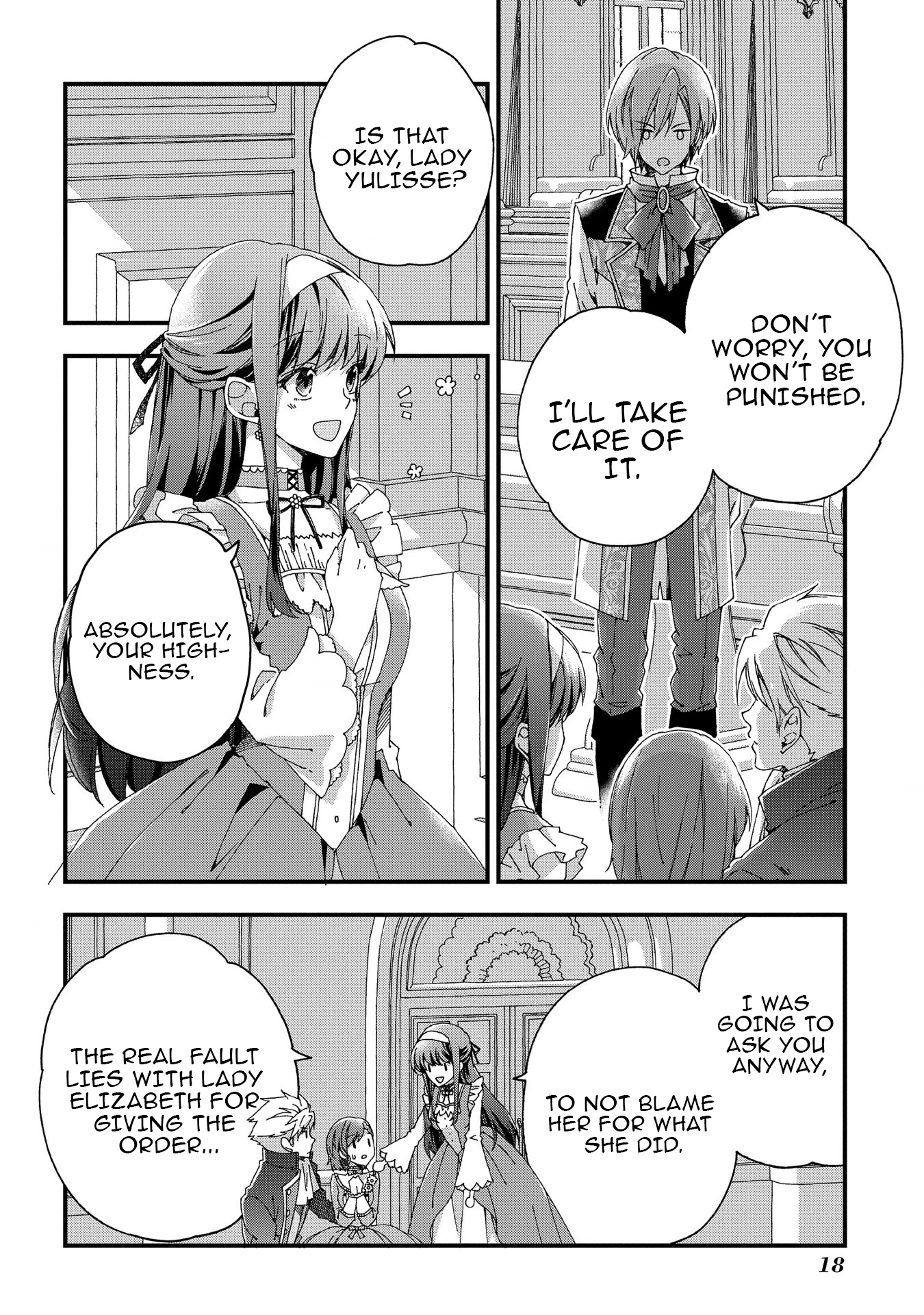Betabore no Kon'yakusha ga Akuyaku Reijou ni Sare Sou na no de. Chapter 5 - page 14