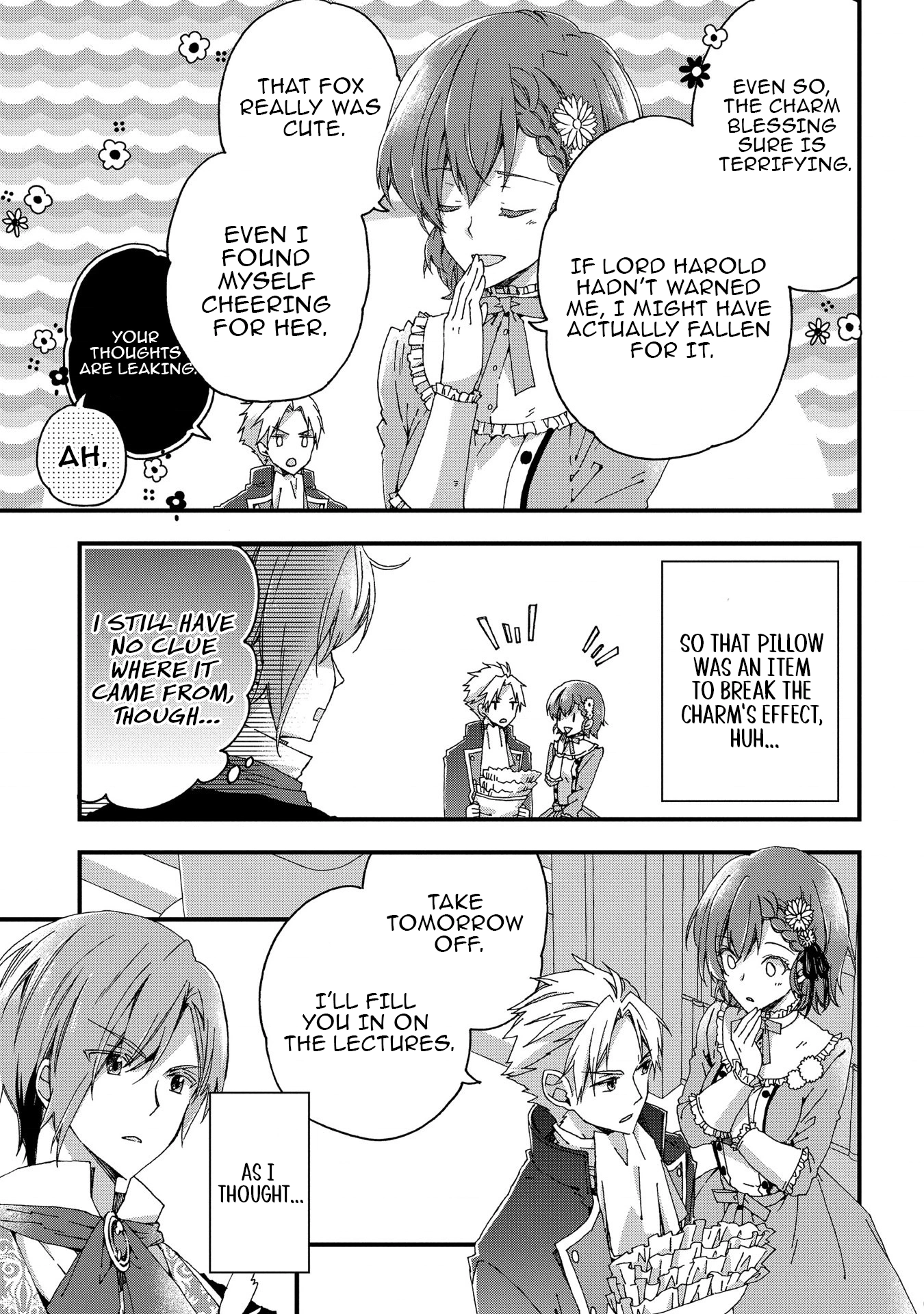 Betabore no Kon'yakusha ga Akuyaku Reijou ni Sare Sou na no de. Chapter 5 - page 27