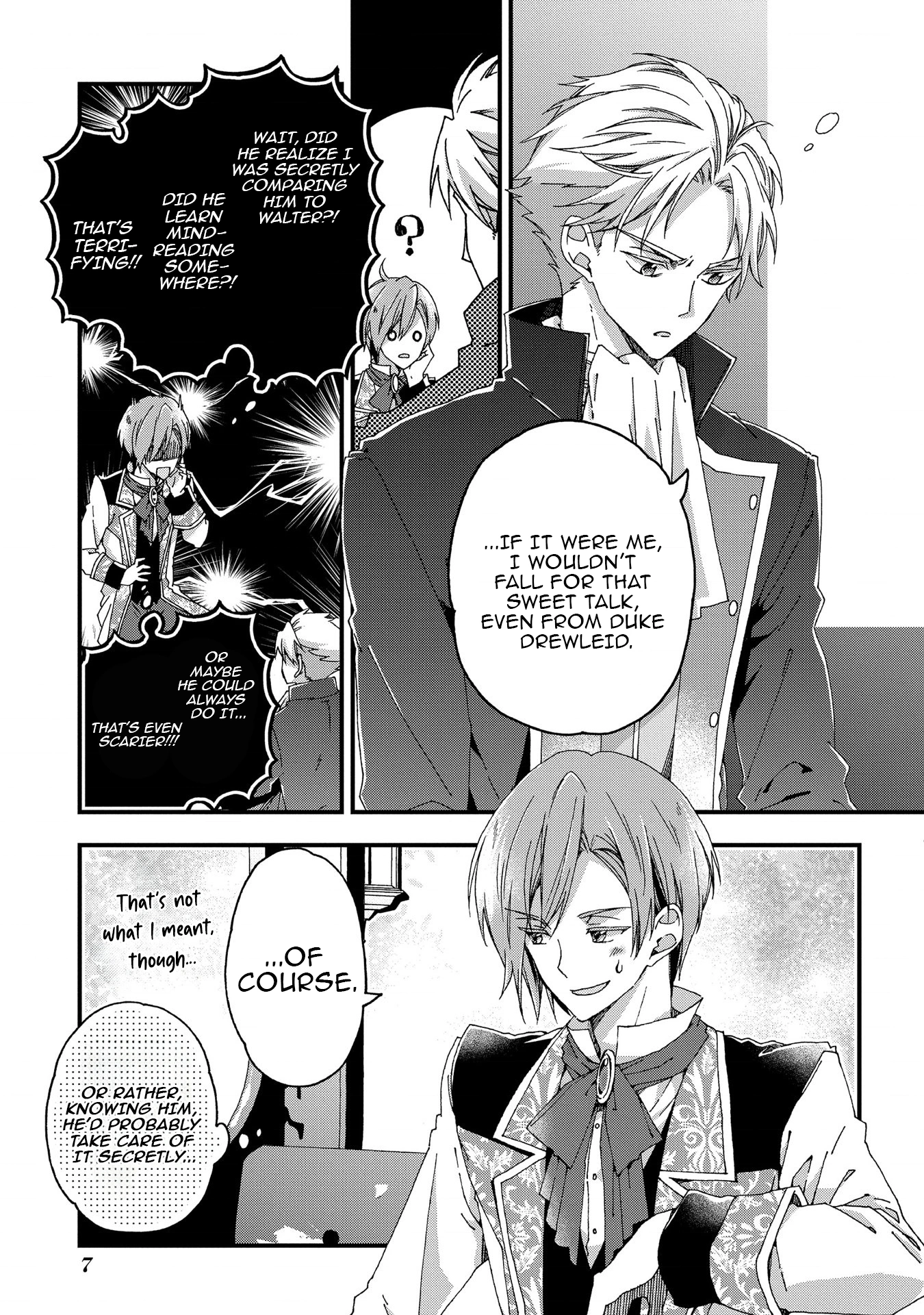 Betabore no Kon'yakusha ga Akuyaku Reijou ni Sare Sou na no de. Chapter 5 - page 3