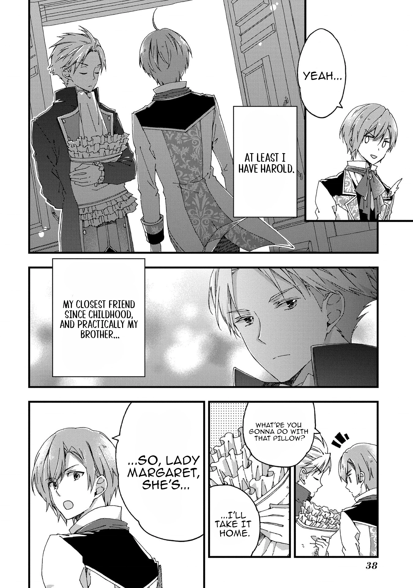 Betabore no Kon'yakusha ga Akuyaku Reijou ni Sare Sou na no de. Chapter 5 - page 34