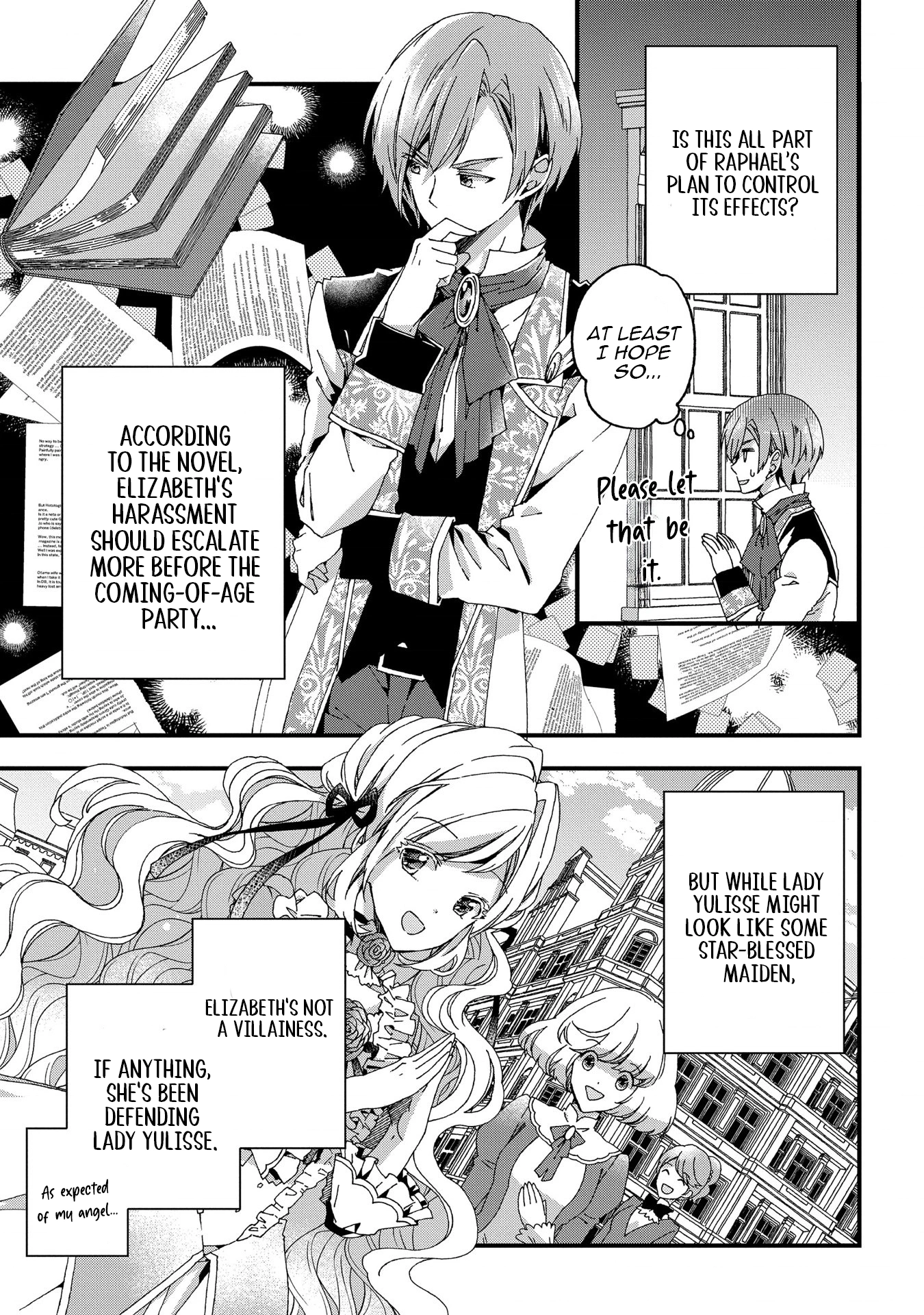 Betabore no Kon'yakusha ga Akuyaku Reijou ni Sare Sou na no de. Chapter 5 - page 7