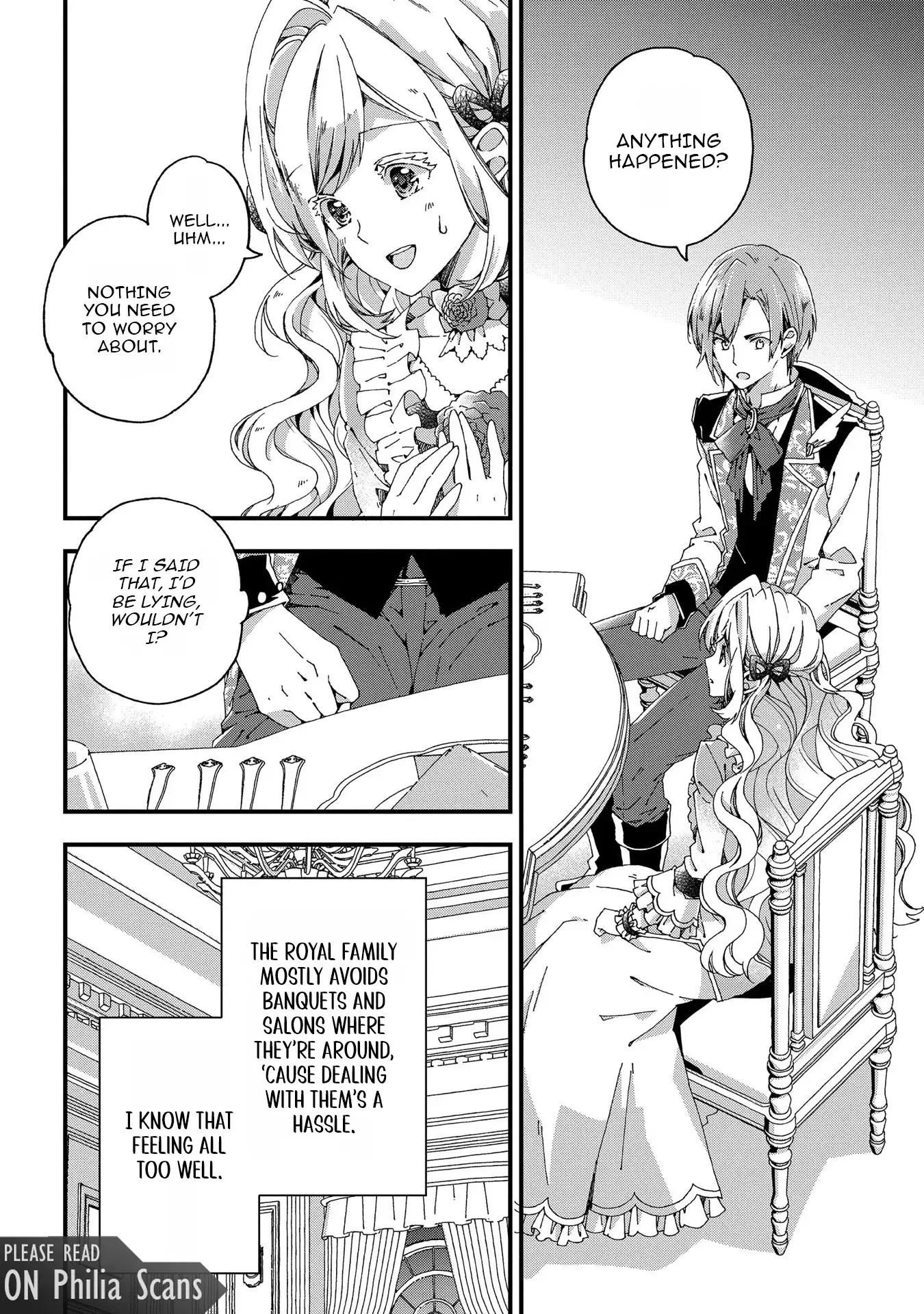 Betabore no Kon'yakusha ga Akuyaku Reijou ni Sare Sou na no de. Chapter 6 - page 13