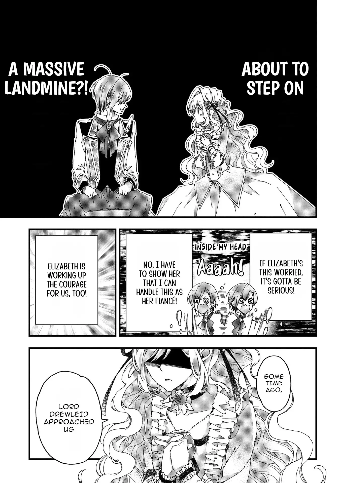 Betabore no Kon'yakusha ga Akuyaku Reijou ni Sare Sou na no de. Chapter 6 - page 18