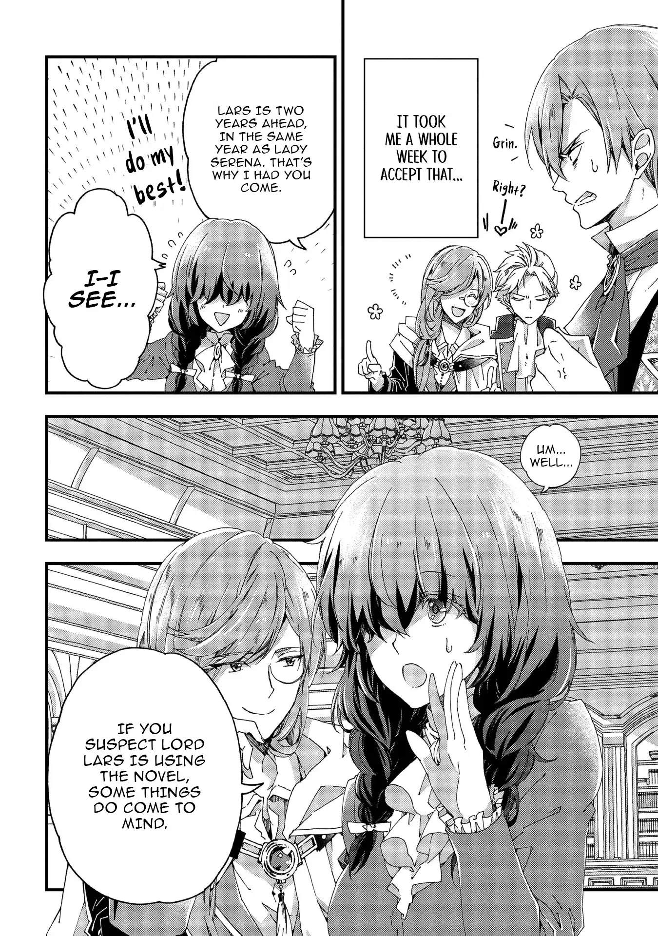 Betabore no Kon'yakusha ga Akuyaku Reijou ni Sare Sou na no de. Chapter 6 - page 29