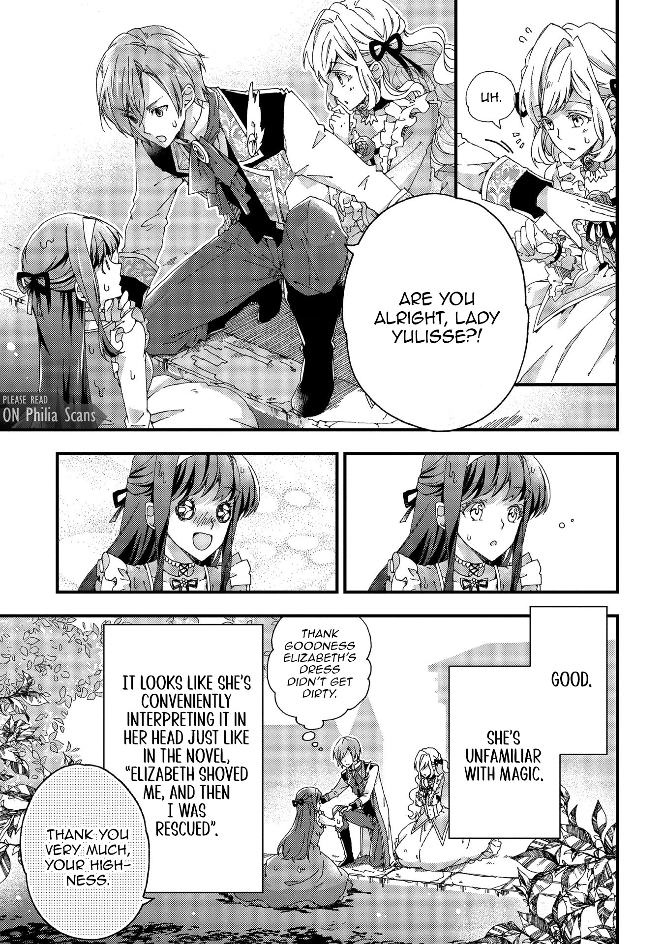 Betabore no Kon'yakusha ga Akuyaku Reijou ni Sare Sou na no de. Chapter 7 - page 26