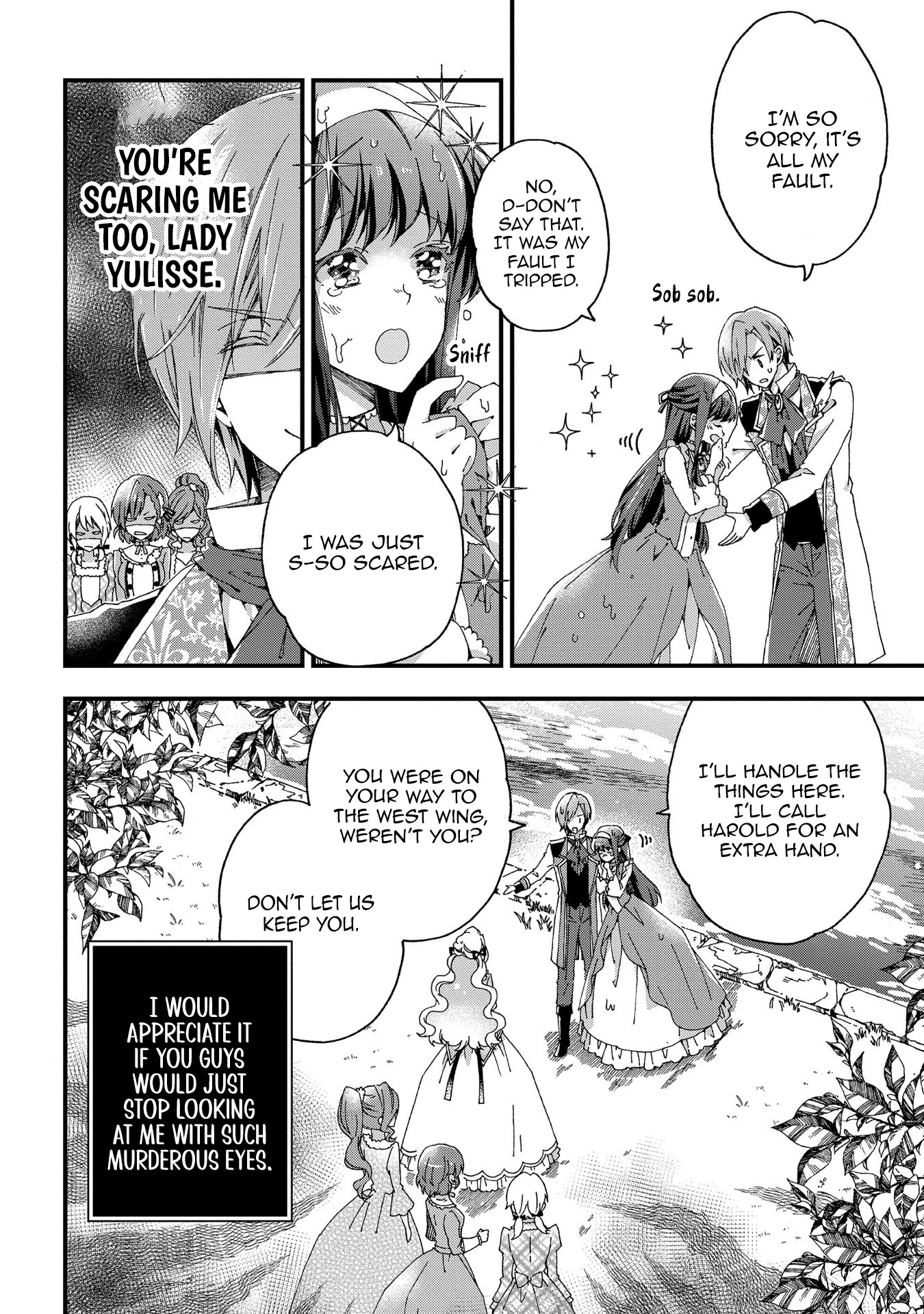 Betabore no Kon'yakusha ga Akuyaku Reijou ni Sare Sou na no de. Chapter 7 - page 27