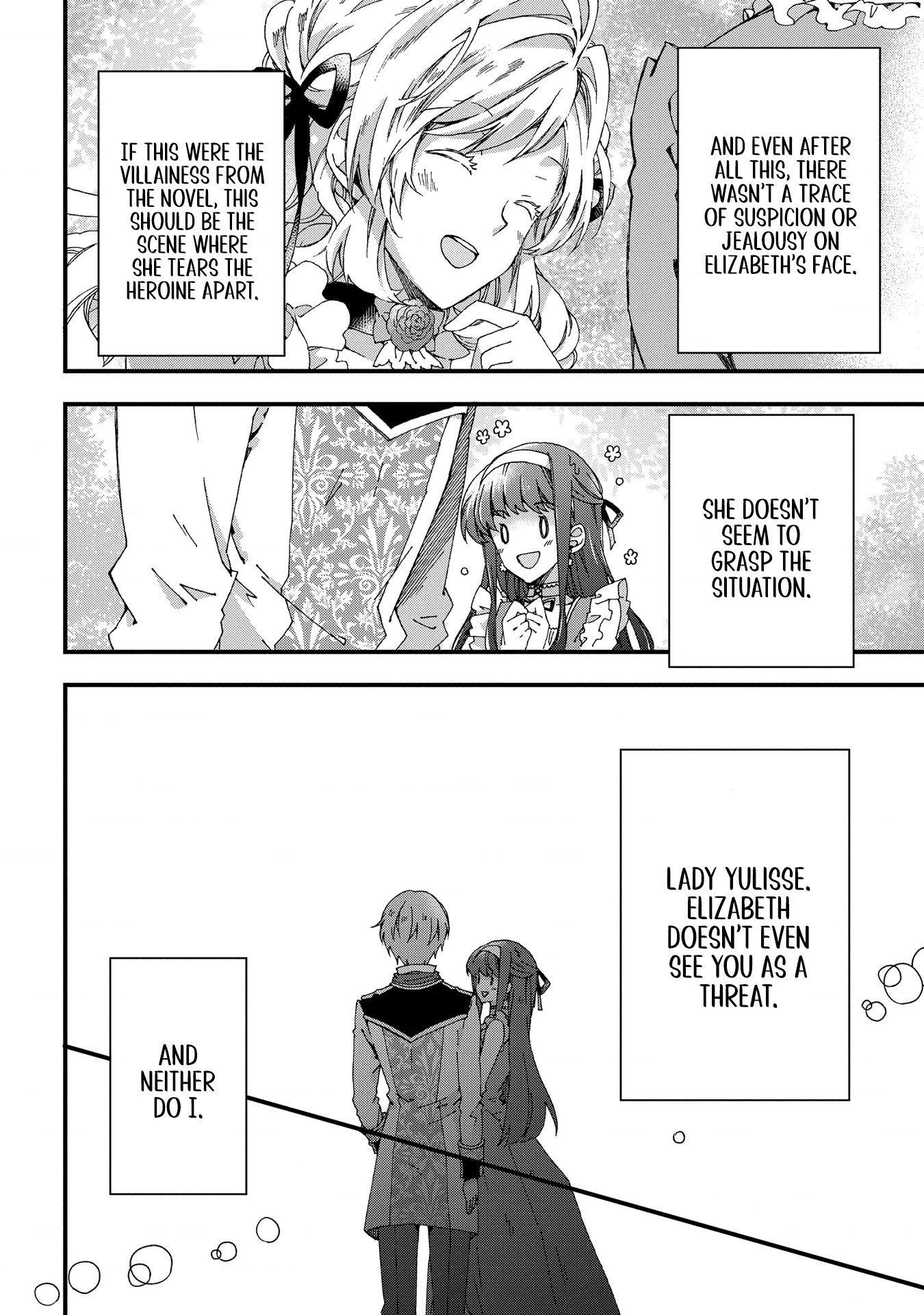Betabore no Kon'yakusha ga Akuyaku Reijou ni Sare Sou na no de. Chapter 7 - page 29