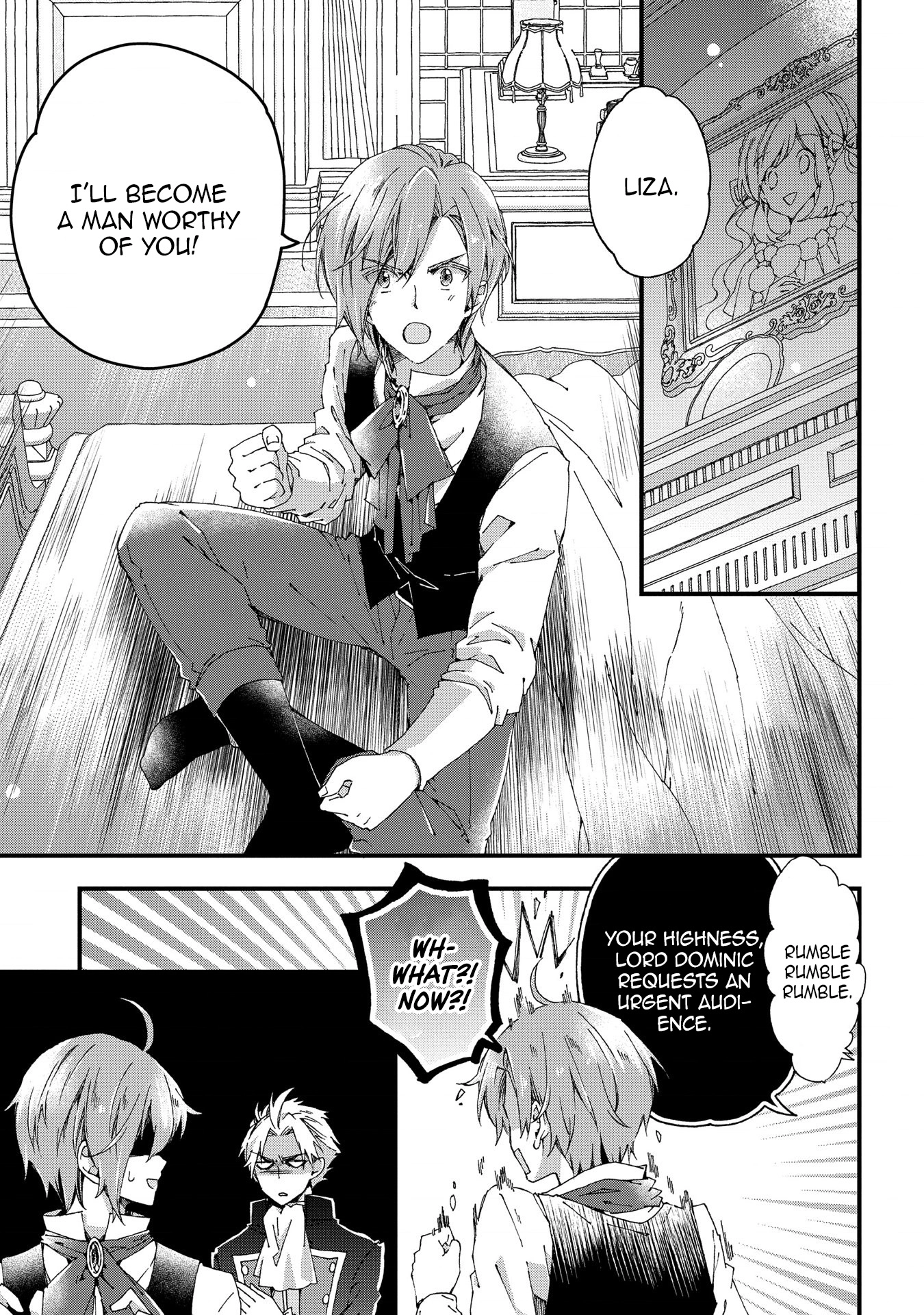 Betabore no Kon'yakusha ga Akuyaku Reijou ni Sare Sou na no de. Chapter 7 - page 32