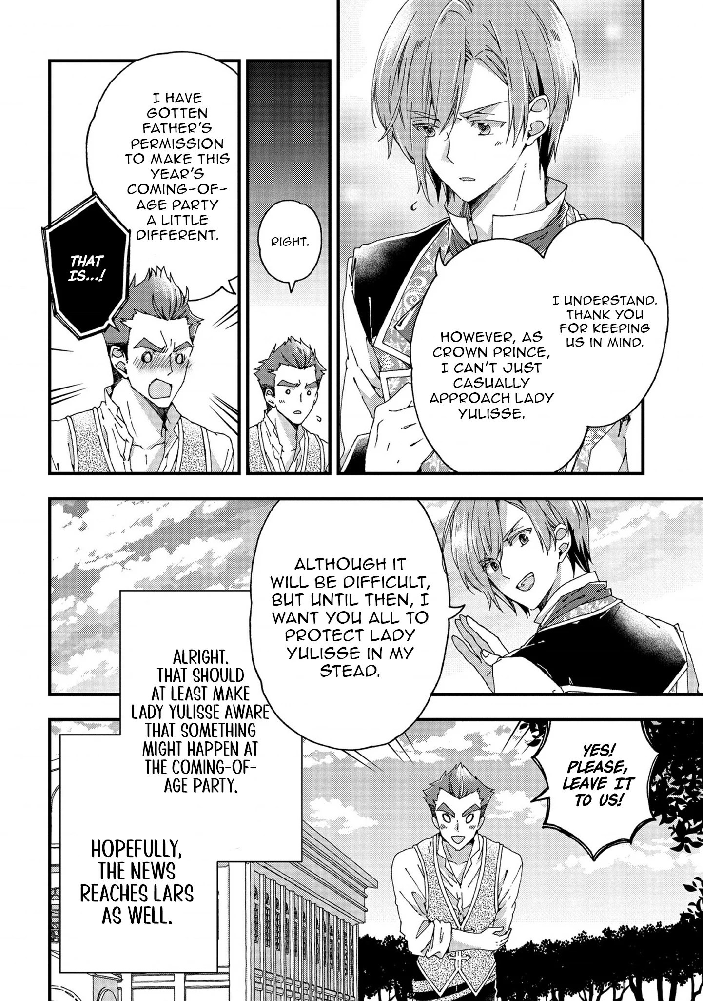 Betabore no Kon'yakusha ga Akuyaku Reijou ni Sare Sou na no de. Chapter 8 - page 11