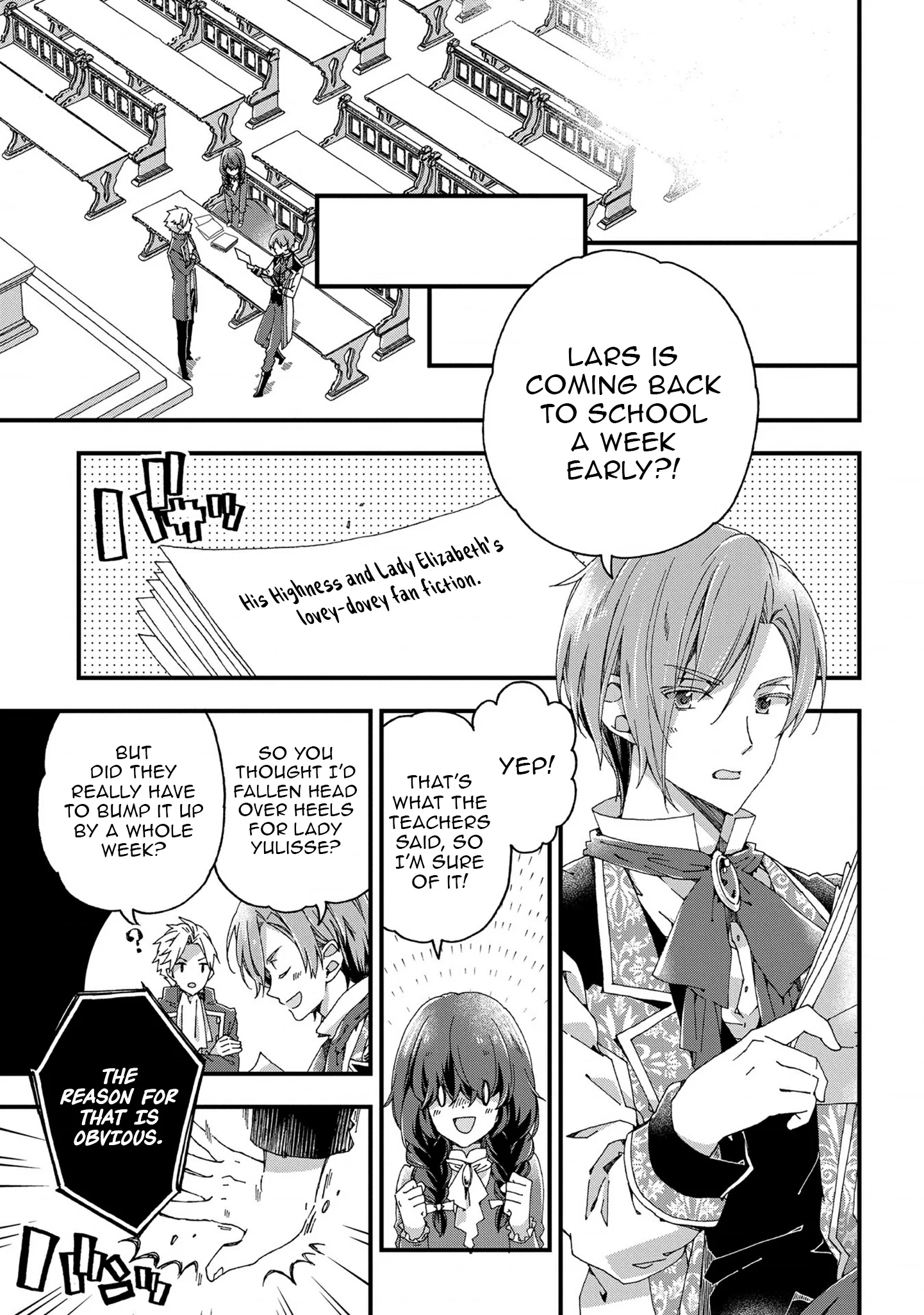 Betabore no Kon'yakusha ga Akuyaku Reijou ni Sare Sou na no de. Chapter 8 - page 12