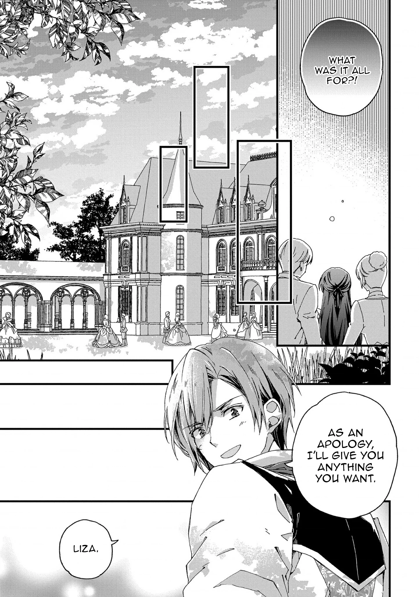 Betabore no Kon'yakusha ga Akuyaku Reijou ni Sare Sou na no de. Chapter 8 - page 28