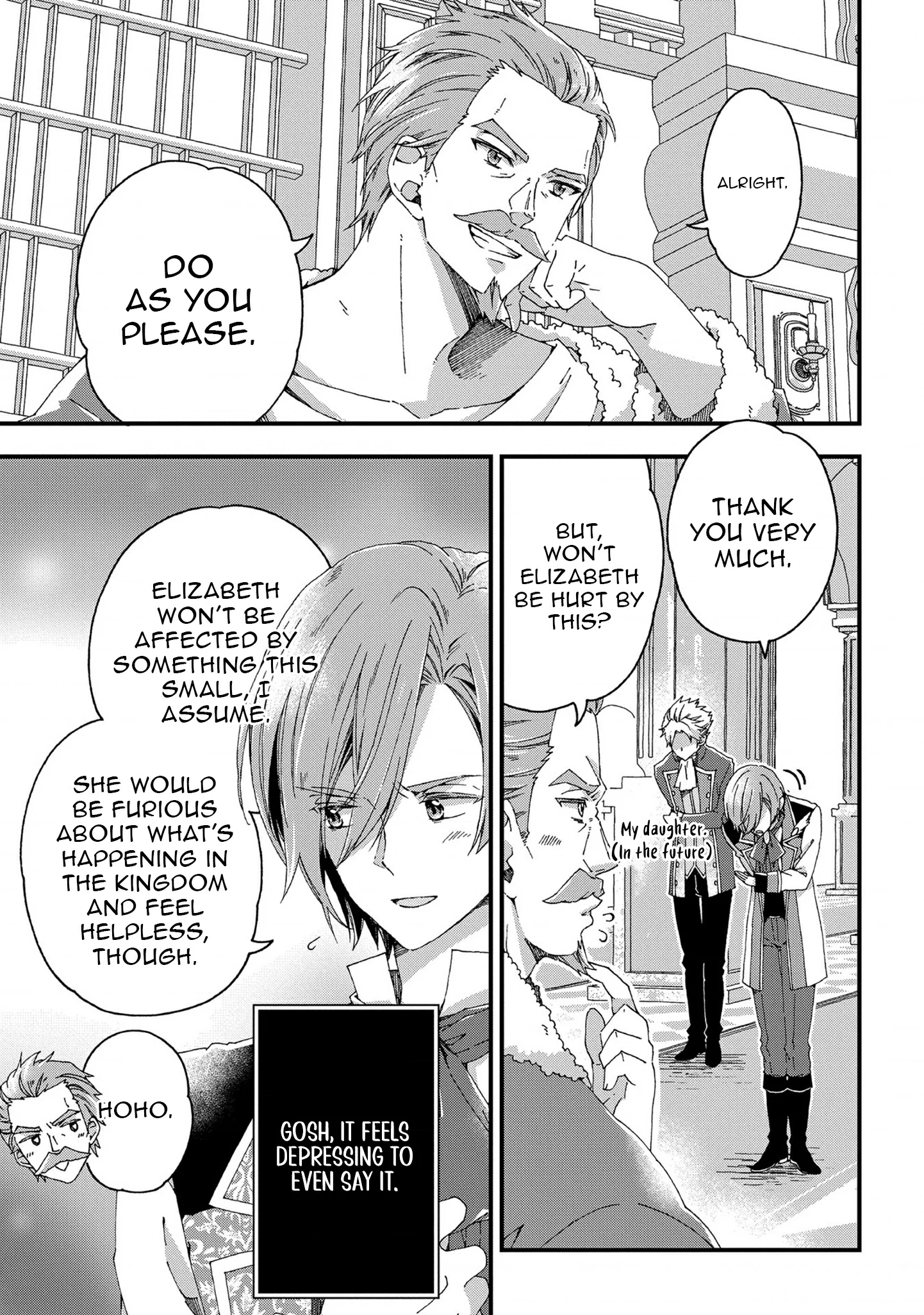 Betabore no Kon'yakusha ga Akuyaku Reijou ni Sare Sou na no de. Chapter 8 - page 4