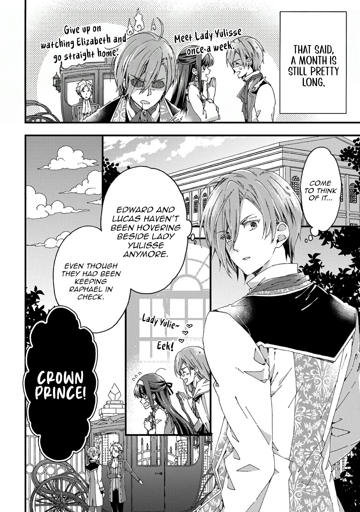 Betabore no Kon'yakusha ga Akuyaku Reijou ni Sare Sou na no de. Chapter 8 - page 7