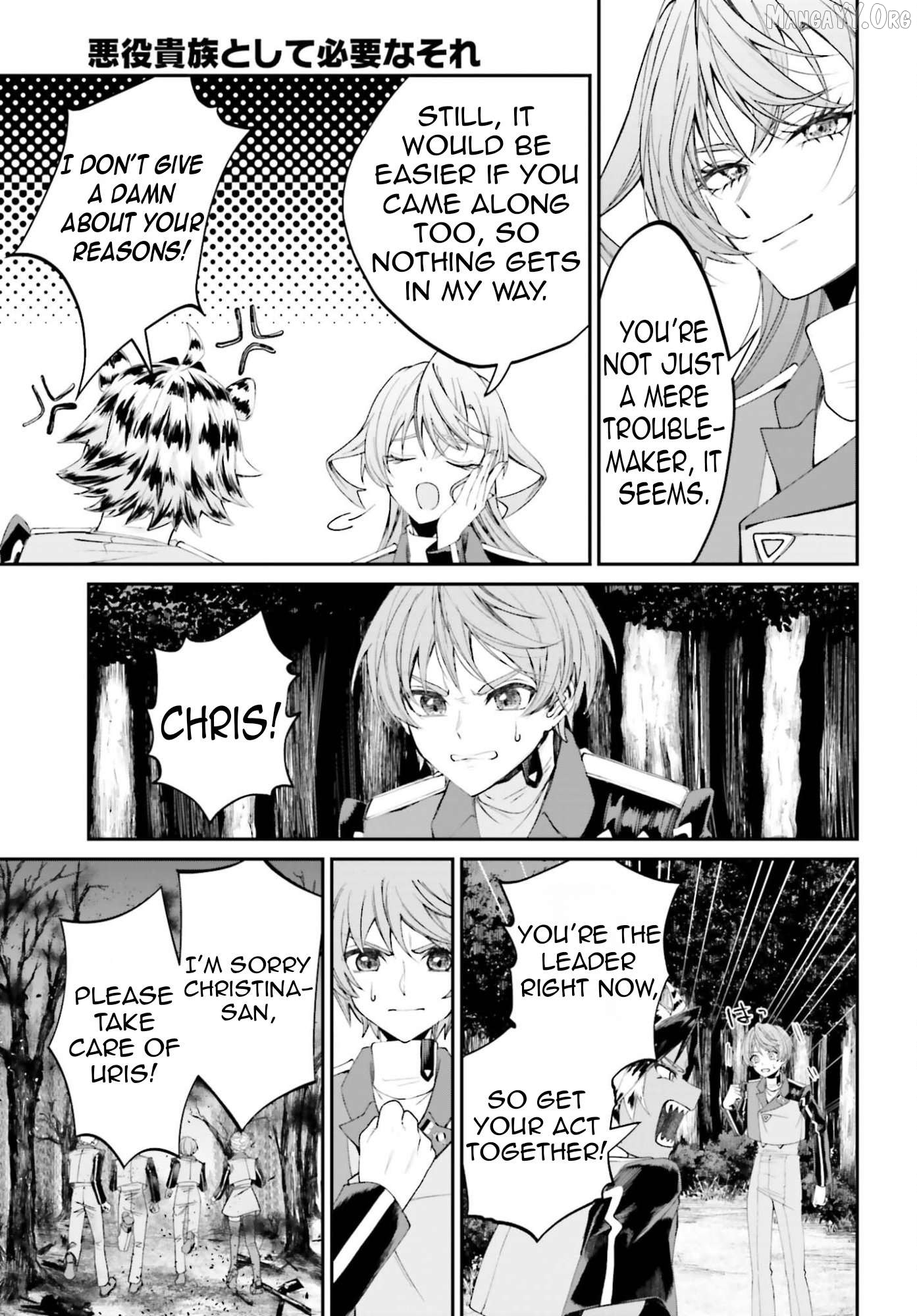 That Is Needed for a Villainous Aristocrat Chapter 22 - page 24