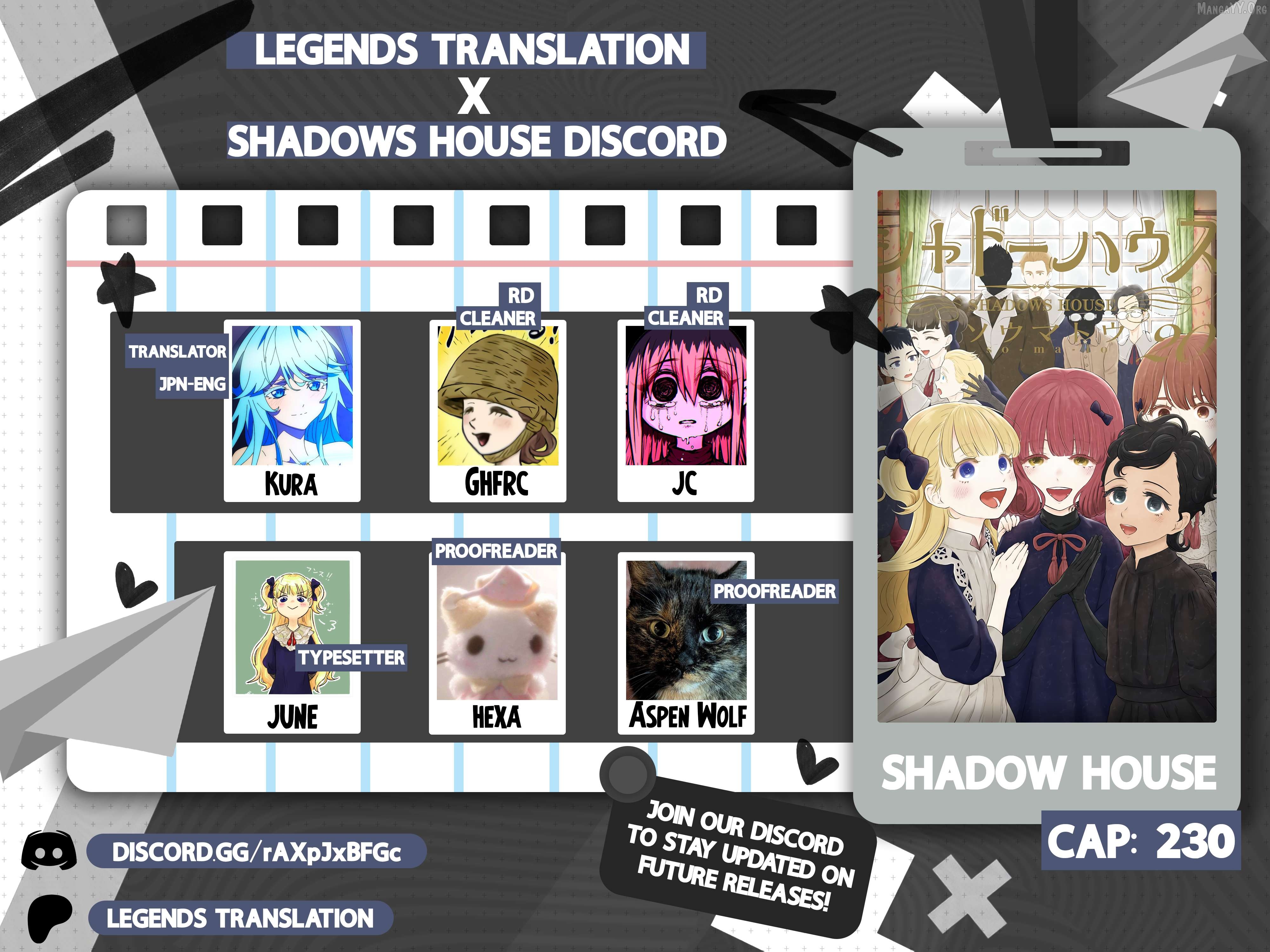 Shadow House Chapter 230 - page 1